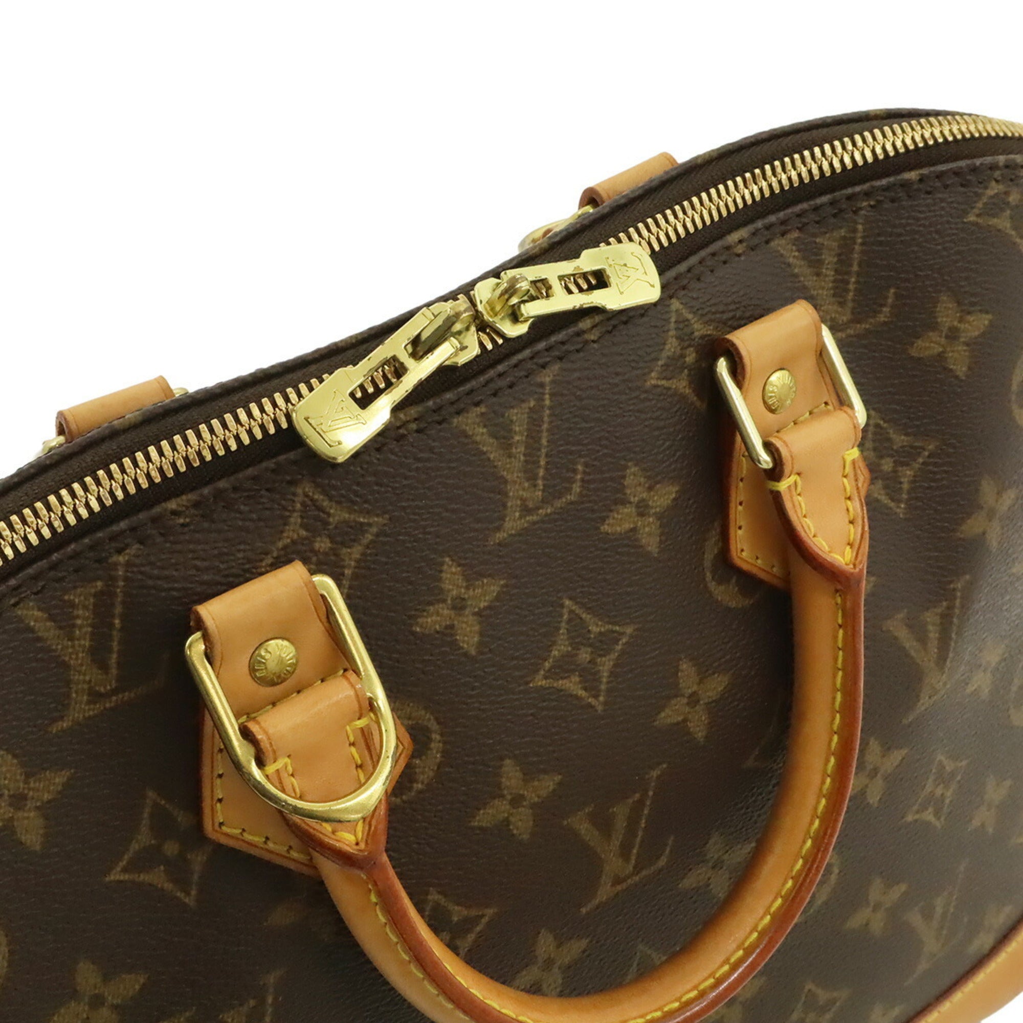 Louis Vuitton Brown Monogram Handbag (Pre-Owned)