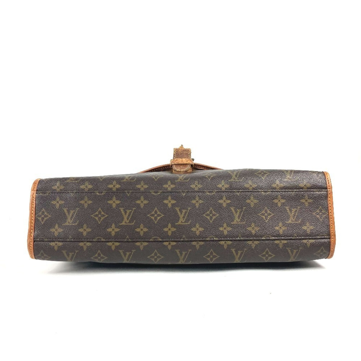 Louis Vuitton Brown Monogram Canvas Handbag Shoulder Bag (Pre-Owned)
