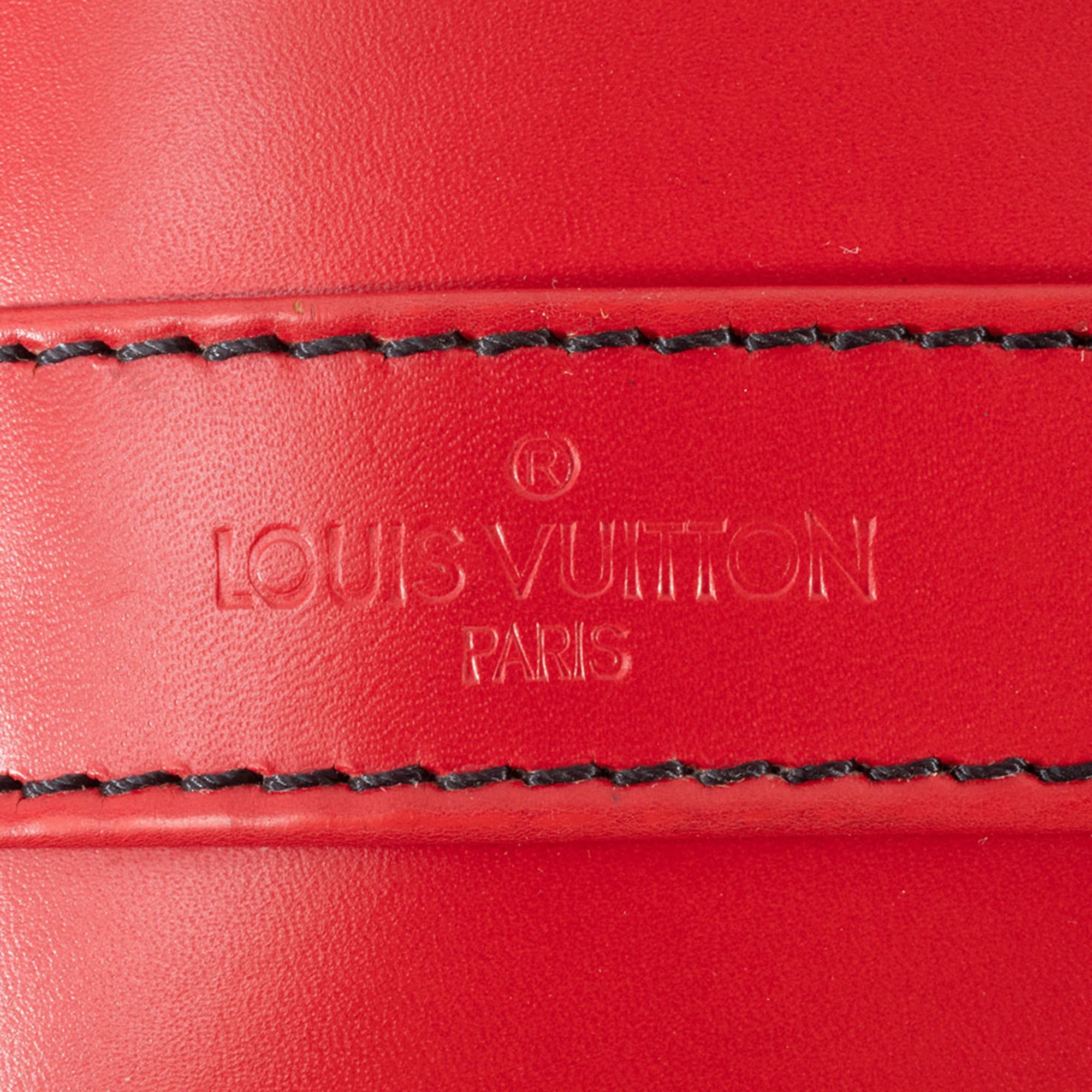 Louis Vuitton Castilian Red Epi Leather Backpack (Pre-Owned)