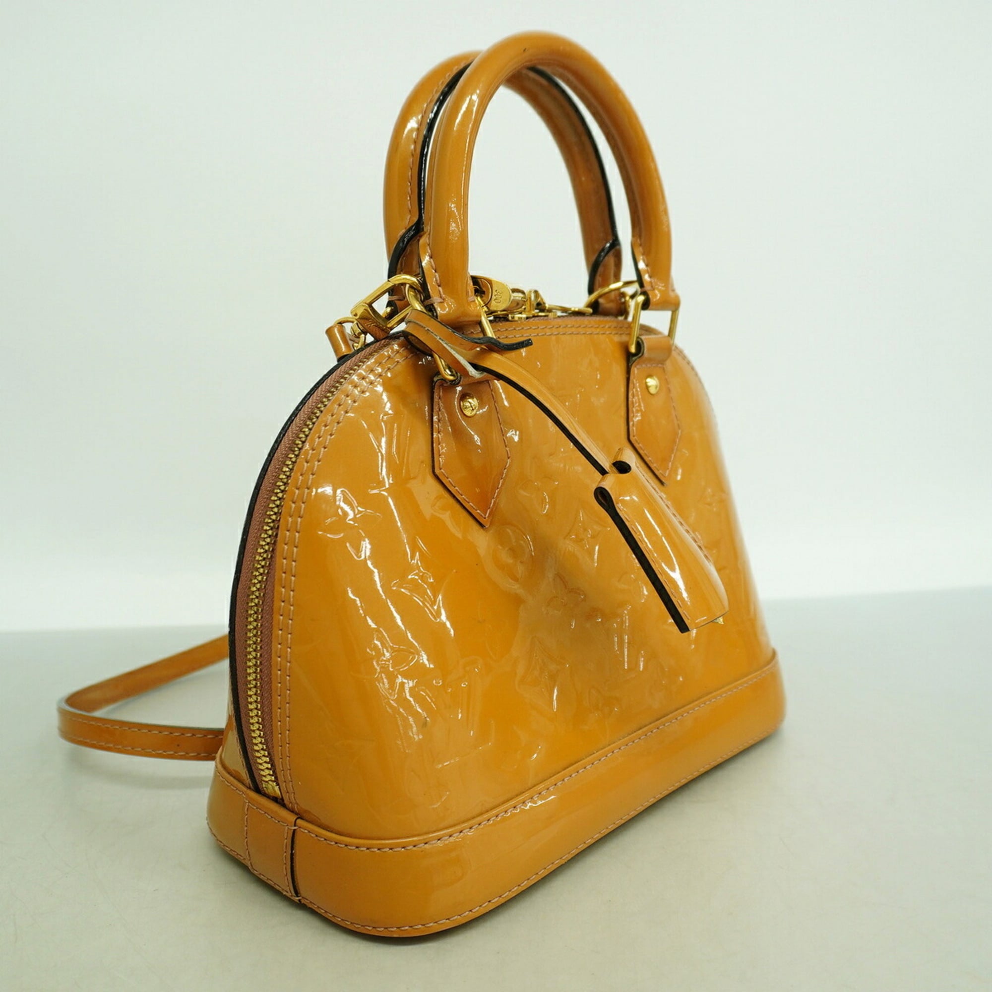 Louis Vuitton Rose Velours Handbag (Pre-Owned)