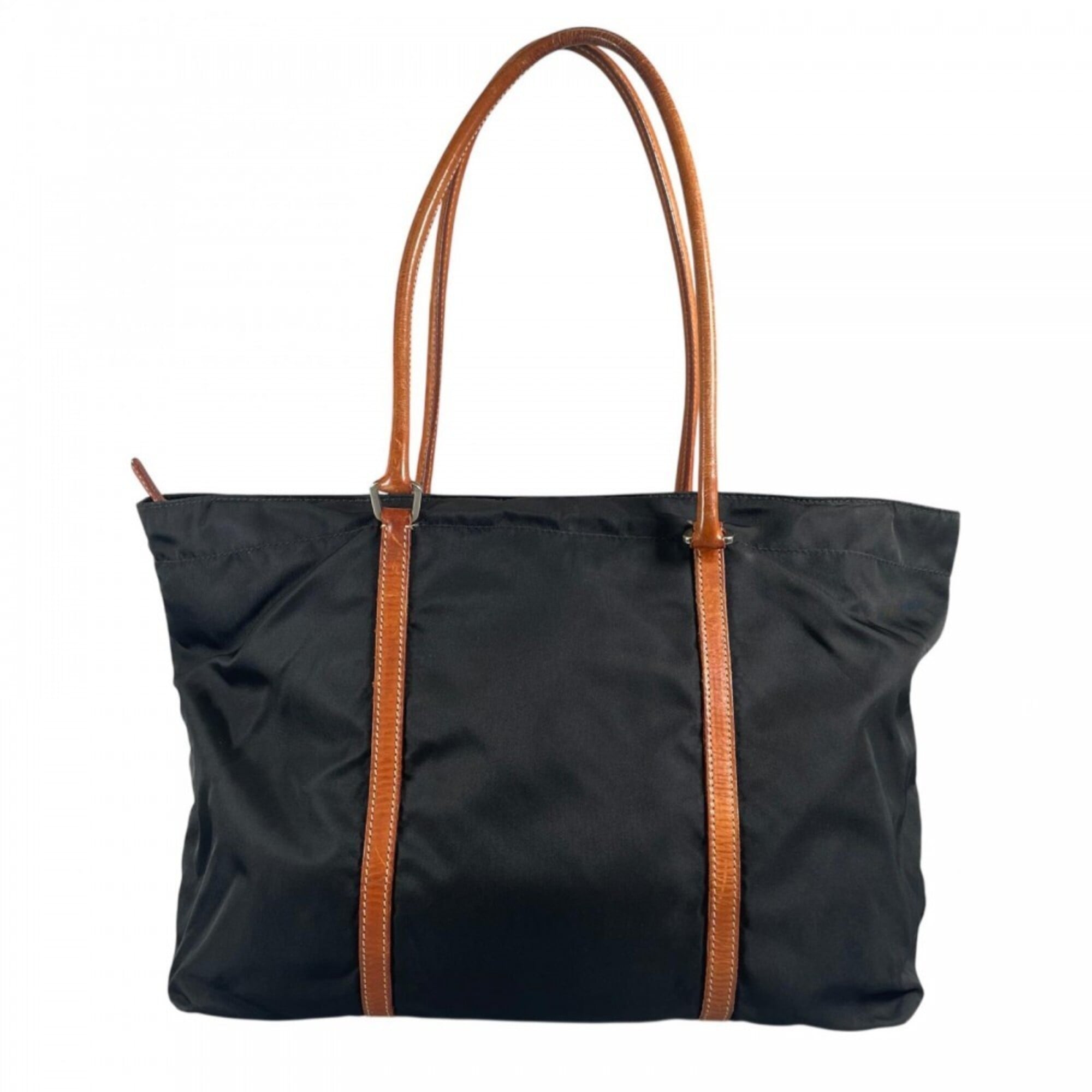 Prada Black Nylon Handbag (Pre-Owned)