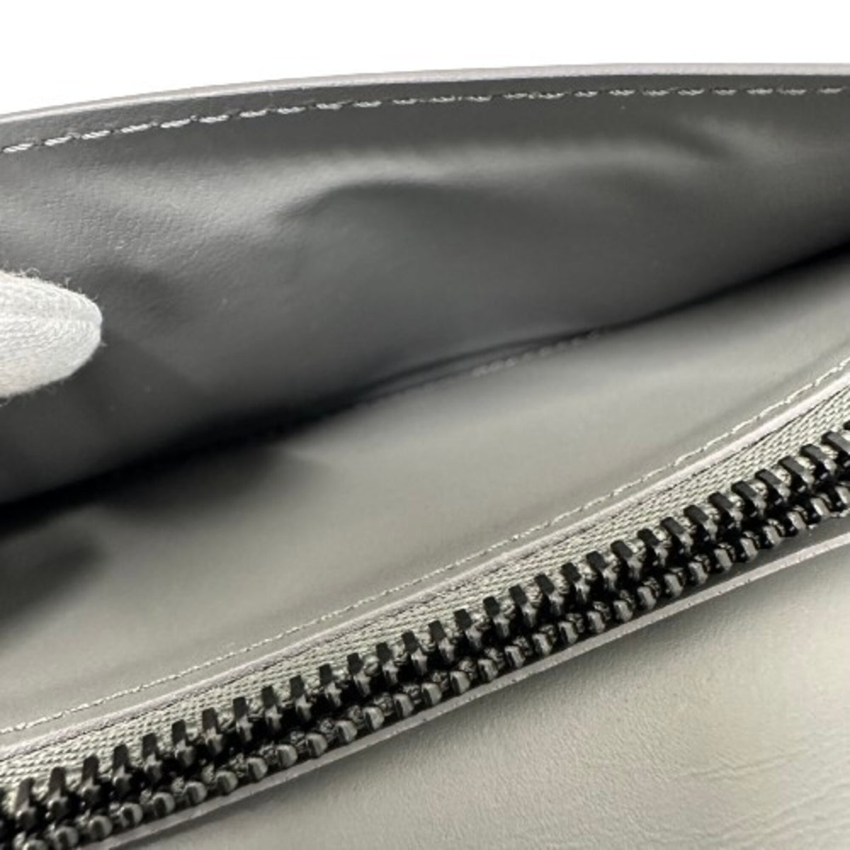 Louis Vuitton Monogram Shadow Gray Monogram Shadow Long Wallet (Bi-Fold) (Pre-Owned)