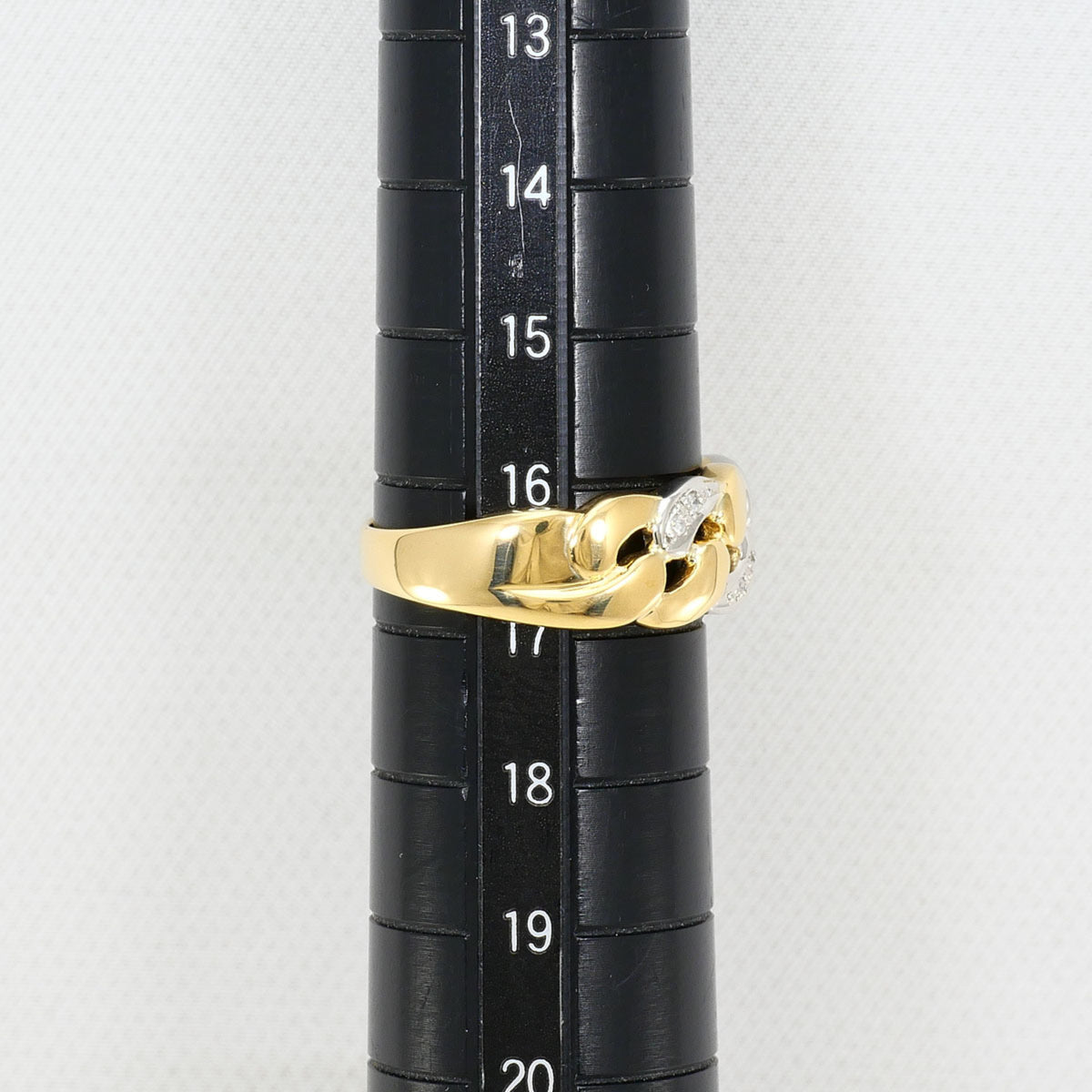 Unbranded Platinum Yellow Gold Yellow Gold (18K) Platinum 900 Band Ring (Pre-Owned)