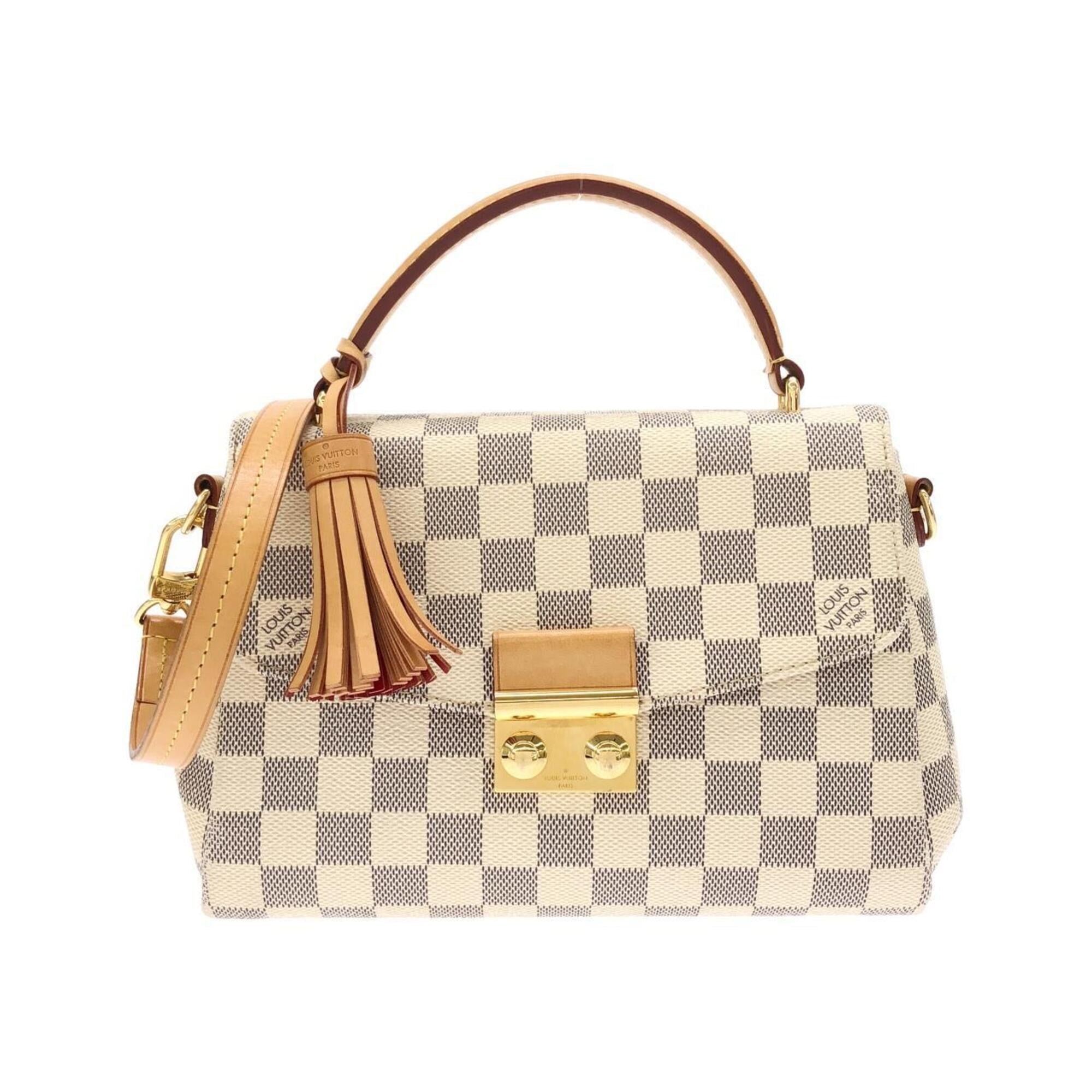 Louis Vuitton Azur Coated Canvas Handbag (Pre-Owned)