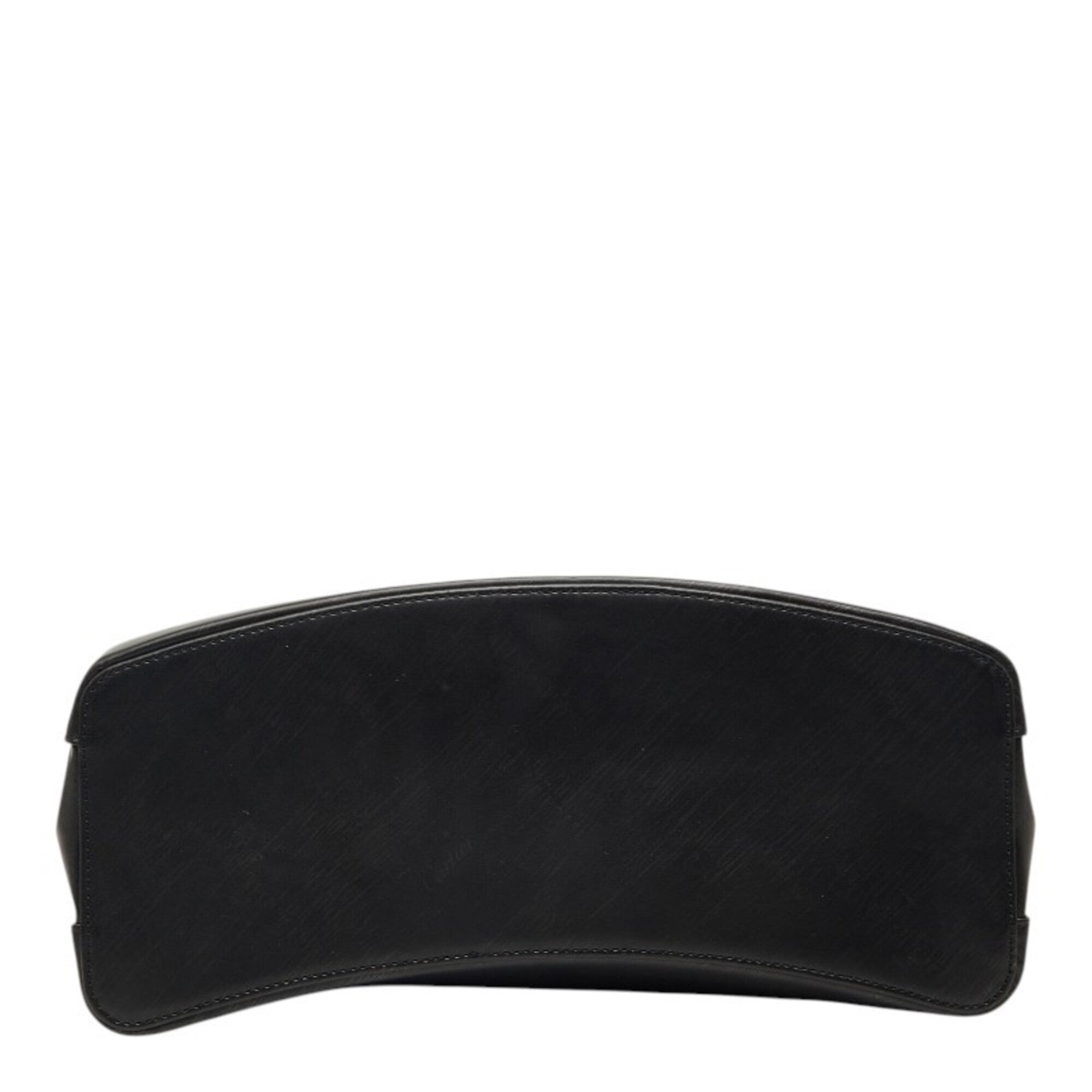 Cartier Black Leather Handbag (Pre-Owned)