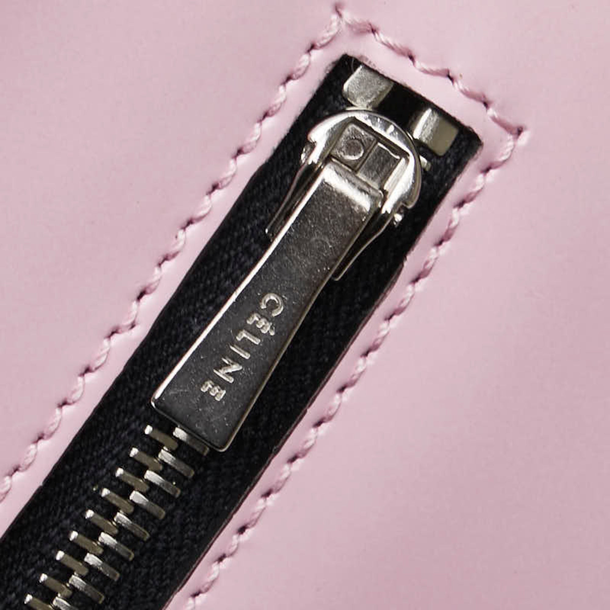 Celine Pink Leather Clutch Bag (Pre-Owned)
