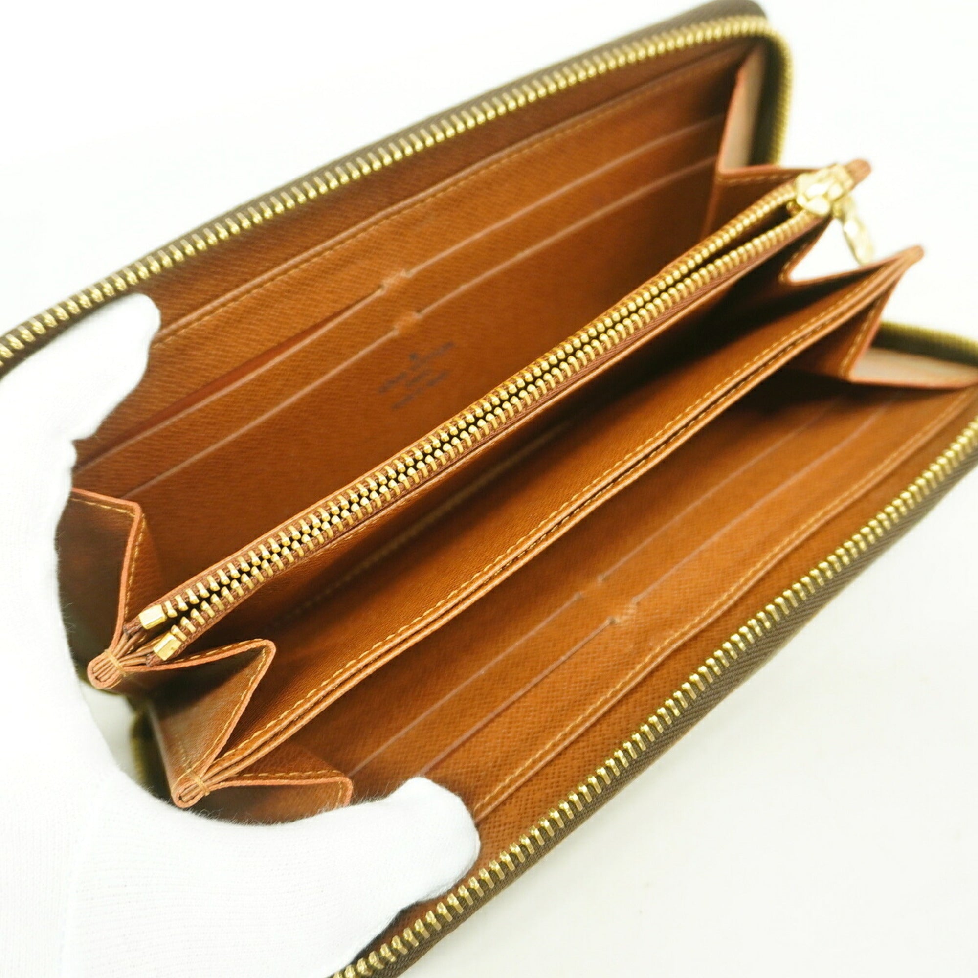 Louis Vuitton Brown Long Wallet (Bi-Fold) (Pre-Owned)