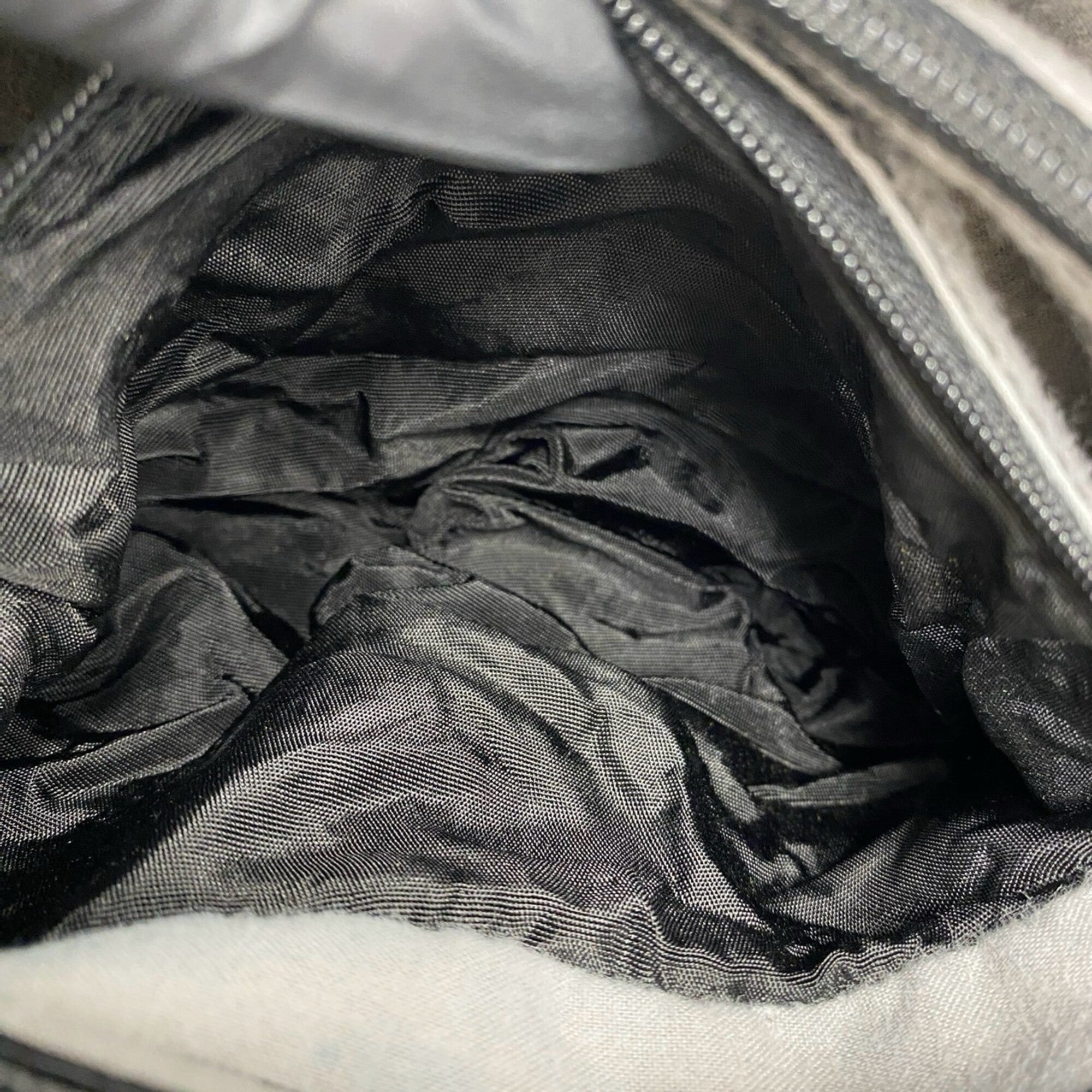 Gucci Black Leather Handbag Tote Bag (Pre-Owned)