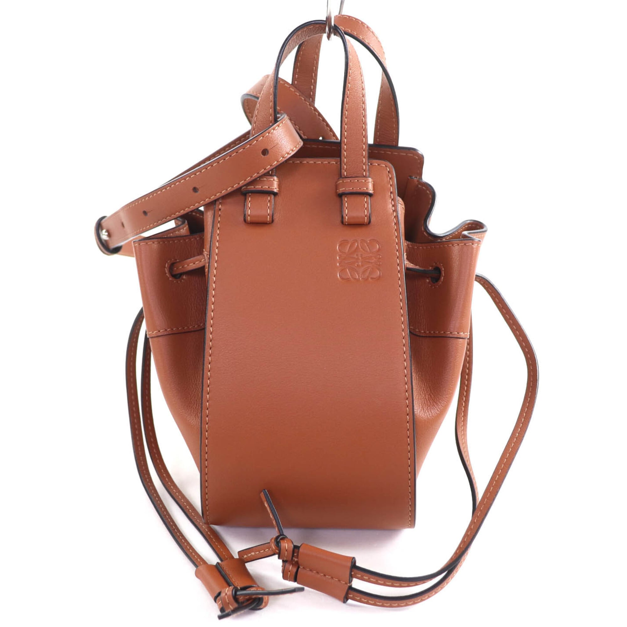 Loewe Hammock Leather Shoulder Bag (Pre-Owned)