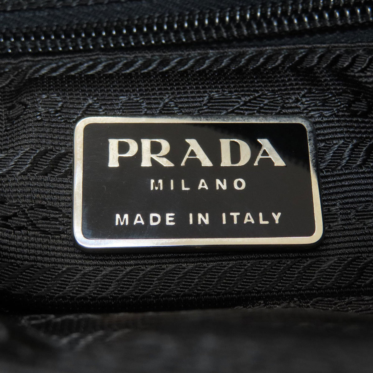 Prada Black Nylon Tote Bag (Pre-Owned)