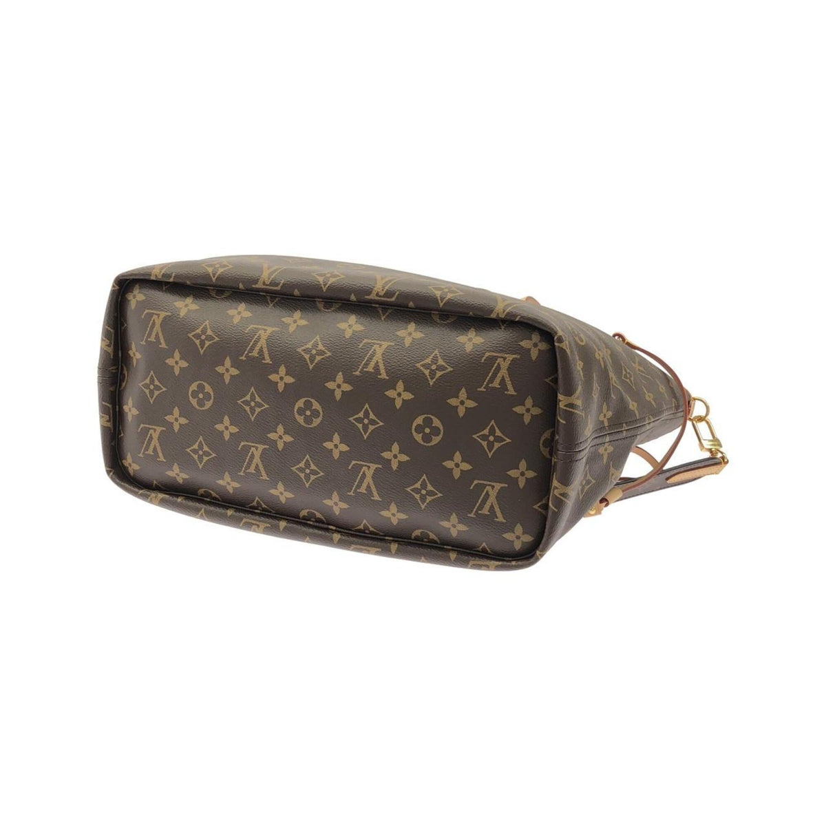 Louis Vuitton Jaune Marron Saffron Coated Canvas Handbag (Pre-Owned)