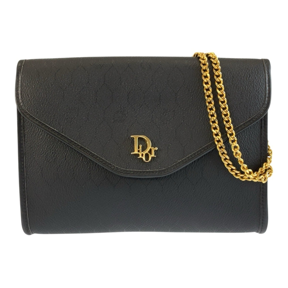 Christian Dior Black Pvc Shoulder Bag (Pre-Owned)