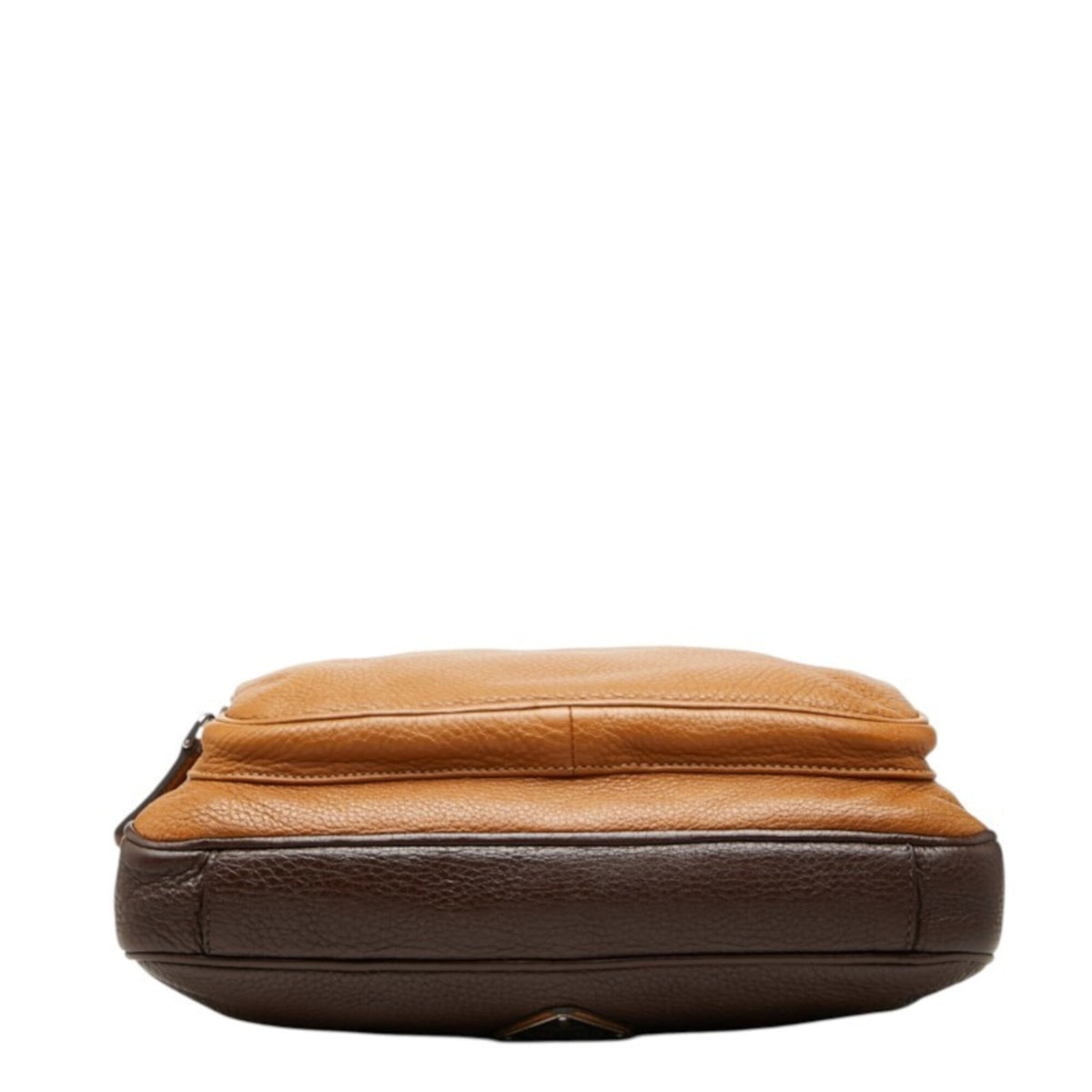 Prada Brown Camel Leather Shoulder Bag (Pre-Owned)