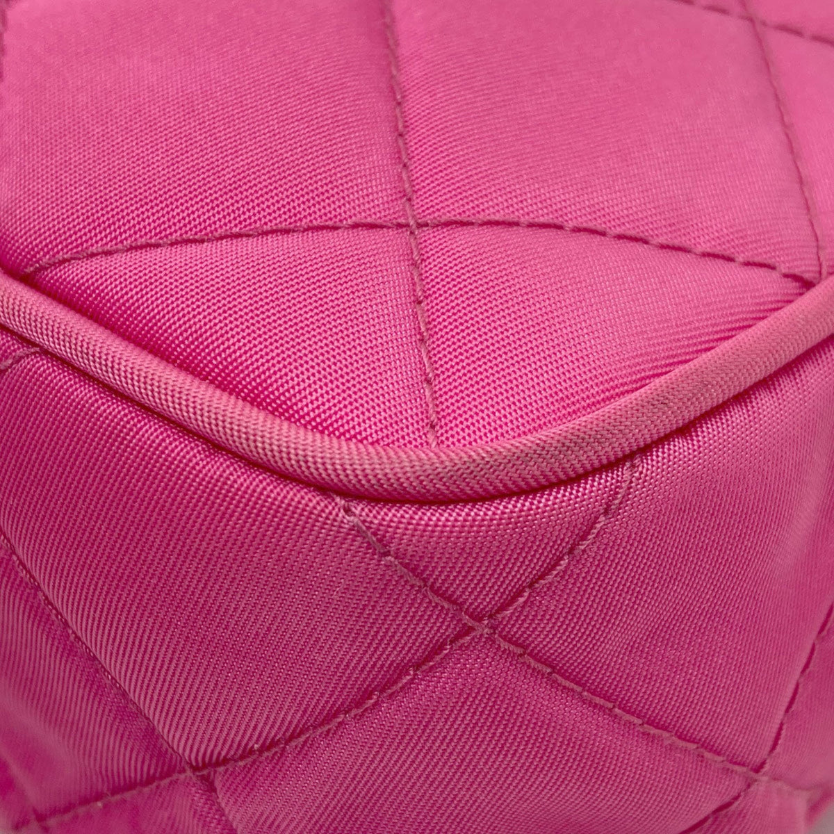 Prada Pink Nylon Shoulder Bag (Pre-Owned)