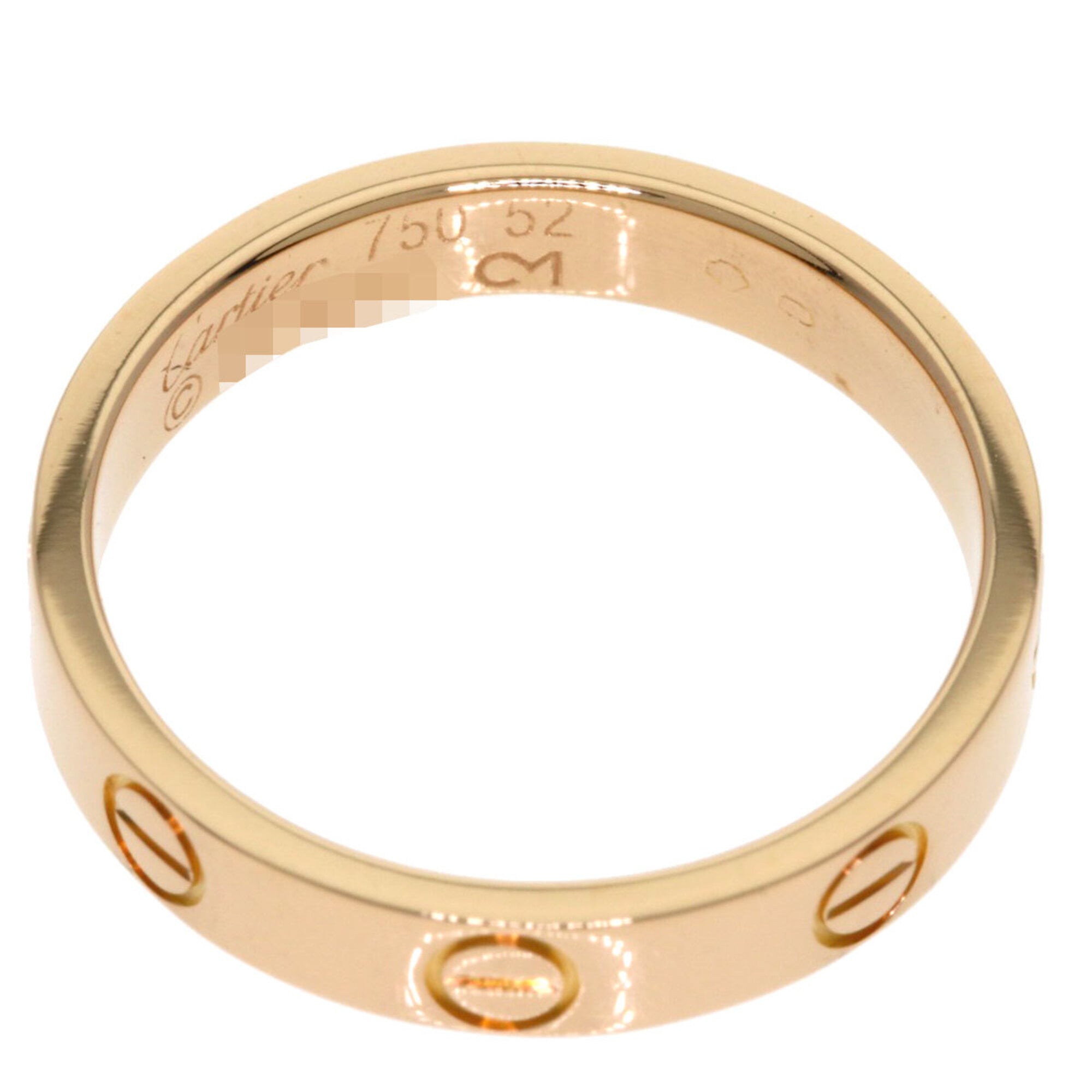 Cartier Pink Gold (18K) Band Ring (Pre-Owned)