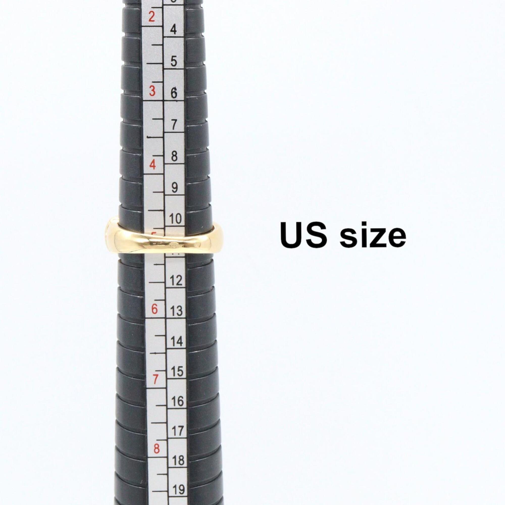 Van Cleef & Arpels Clear Yellow Yellow Gold (18K) Band Ring (Pre-Owned)