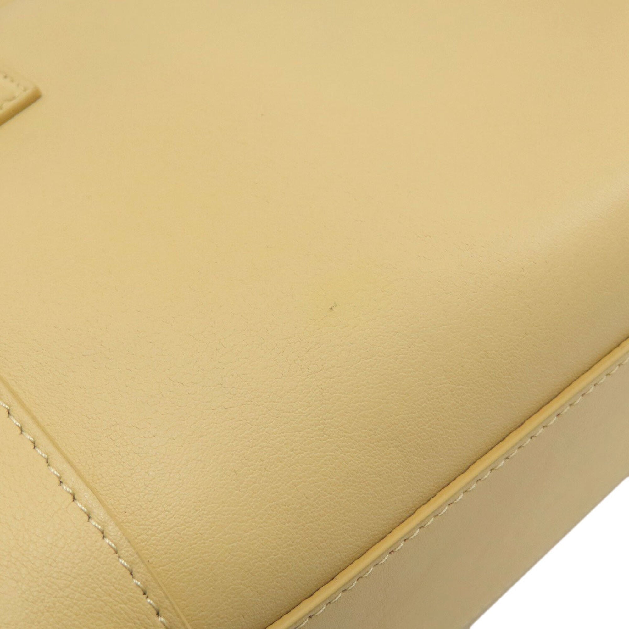 Loewe Amazona Yellow Leather Handbag (Pre-Owned)