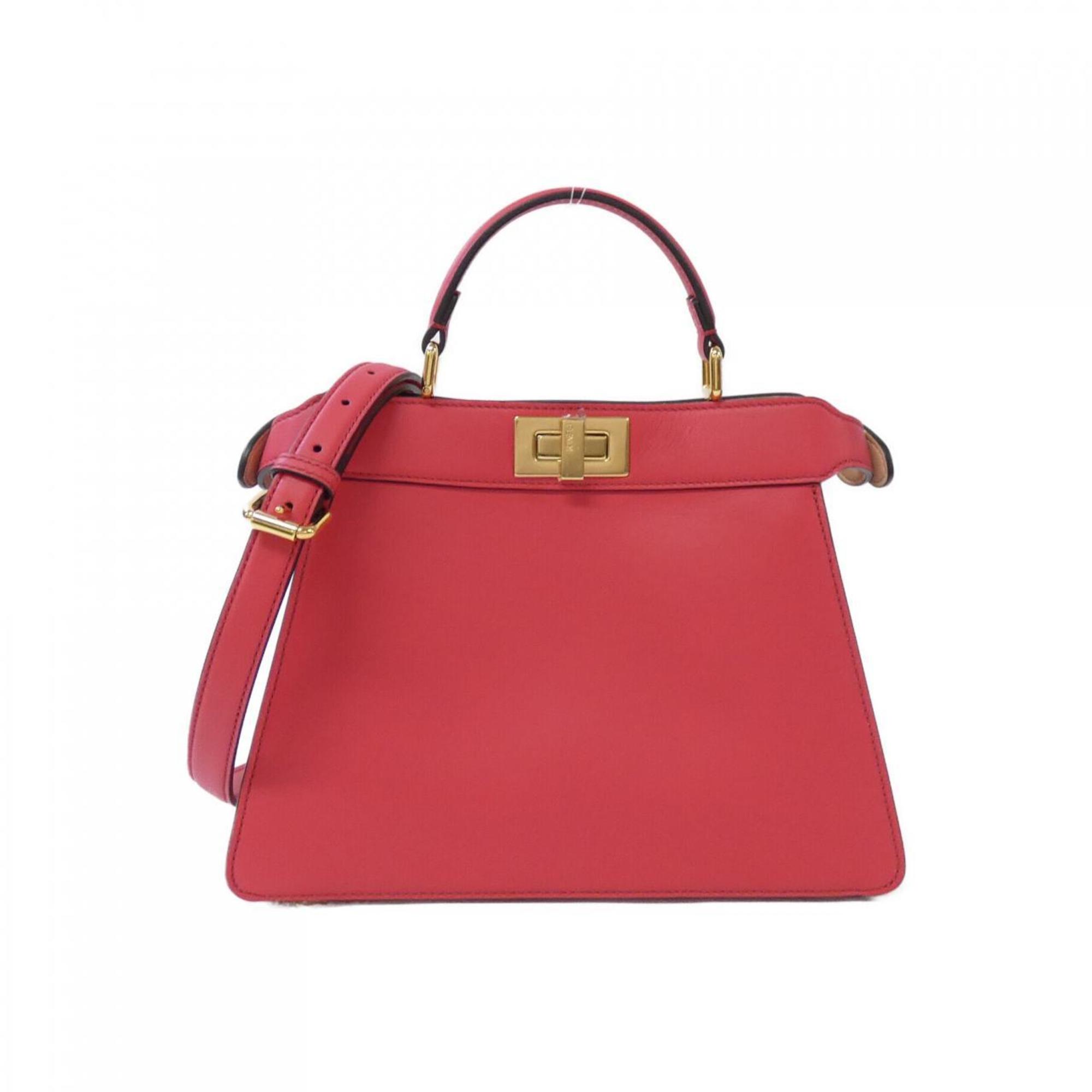 Fendi Leather Handbag (Pre-Owned)