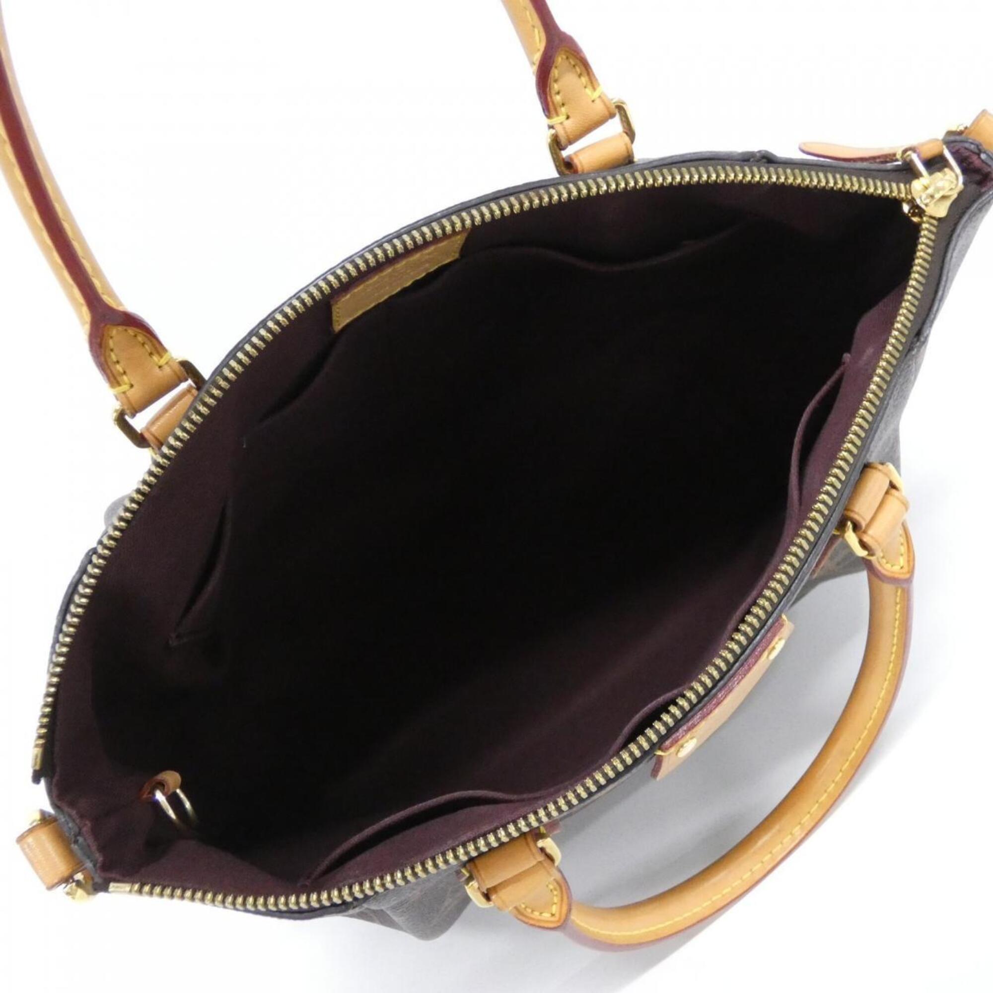 Louis Vuitton Marron Coated Canvas Handbag (Pre-Owned)