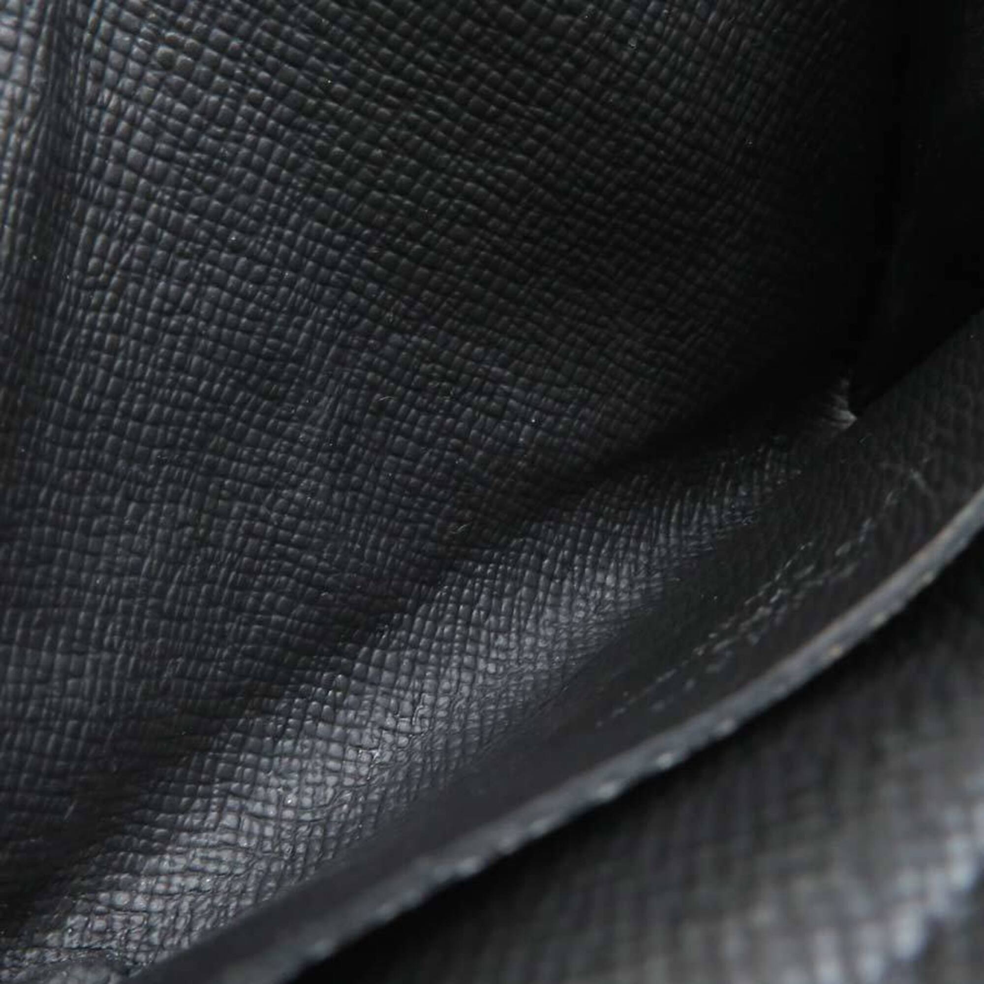Louis Vuitton Black Gray Monogram Eclipse Monogram Eclipse Coin Purse/Coin Case (Pre-Owned)