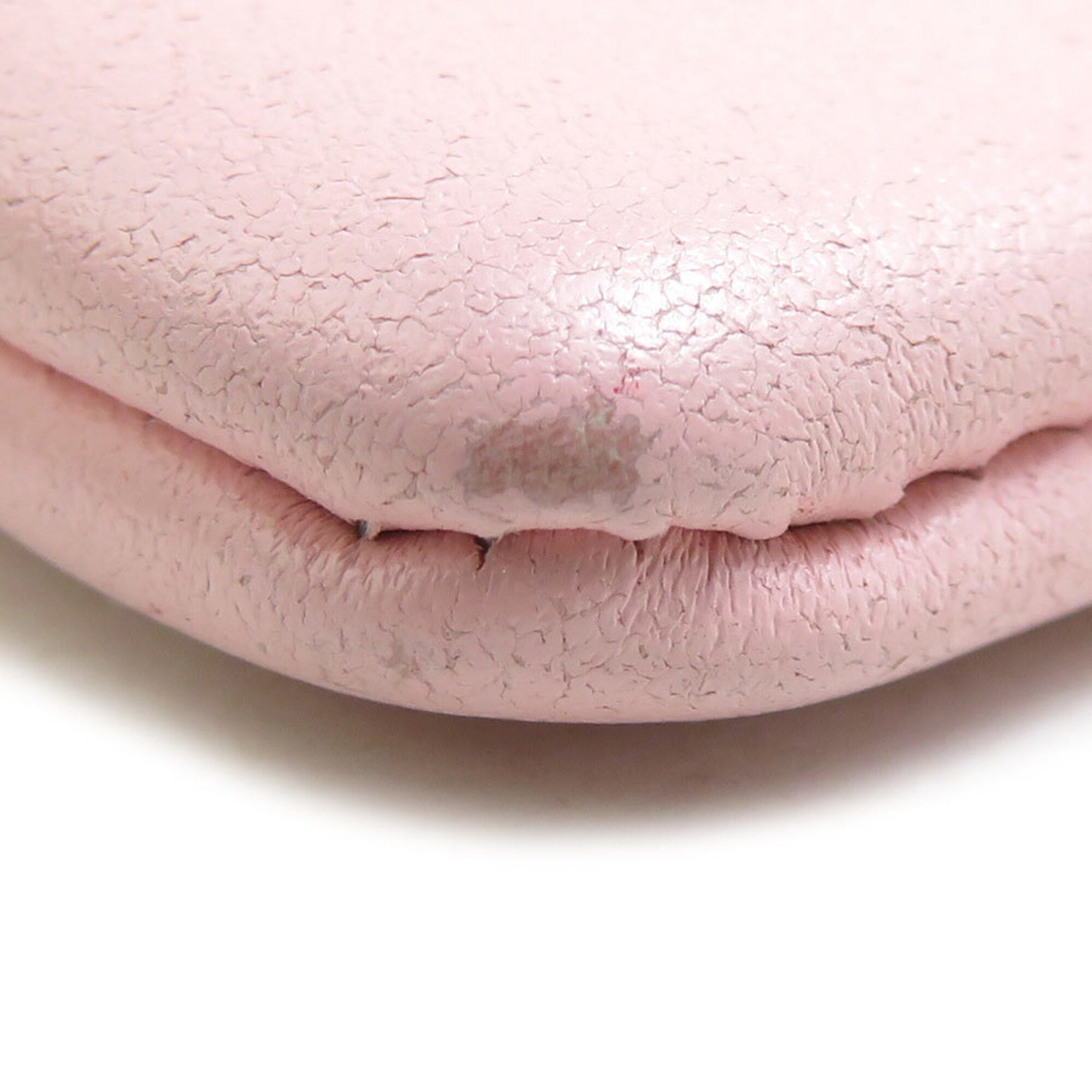 Celine Pink Leather Coin Purse/Coin Case (Pre-Owned)