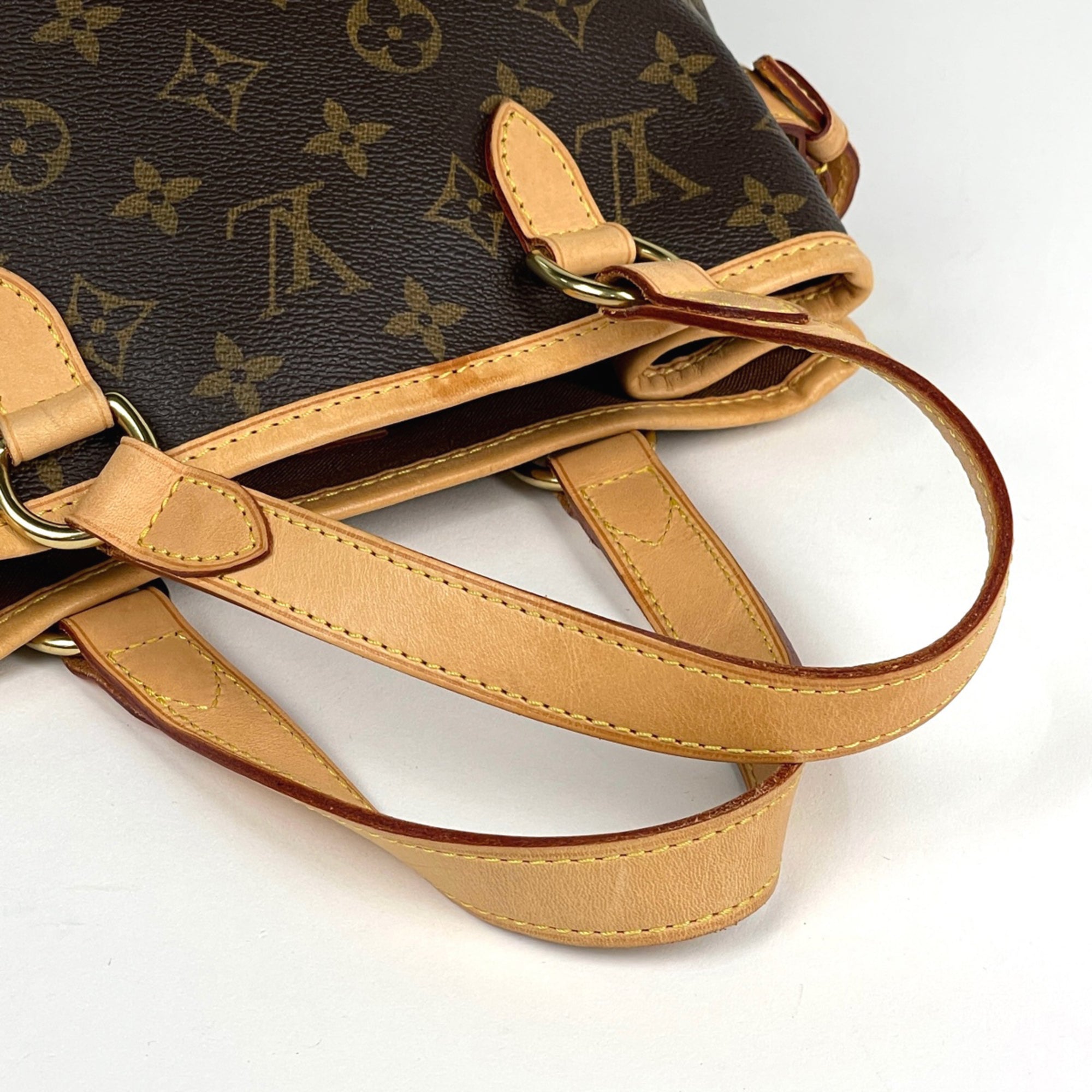 Louis Vuitton Brown Monogram Handbag Tote Bag (Pre-Owned)