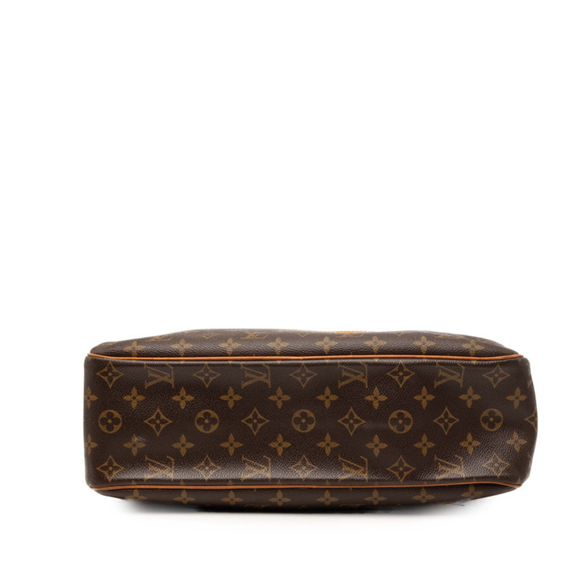 Louis Vuitton Brown Pvc Leather Shoulder Bag Tote Bag (Pre-Owned)