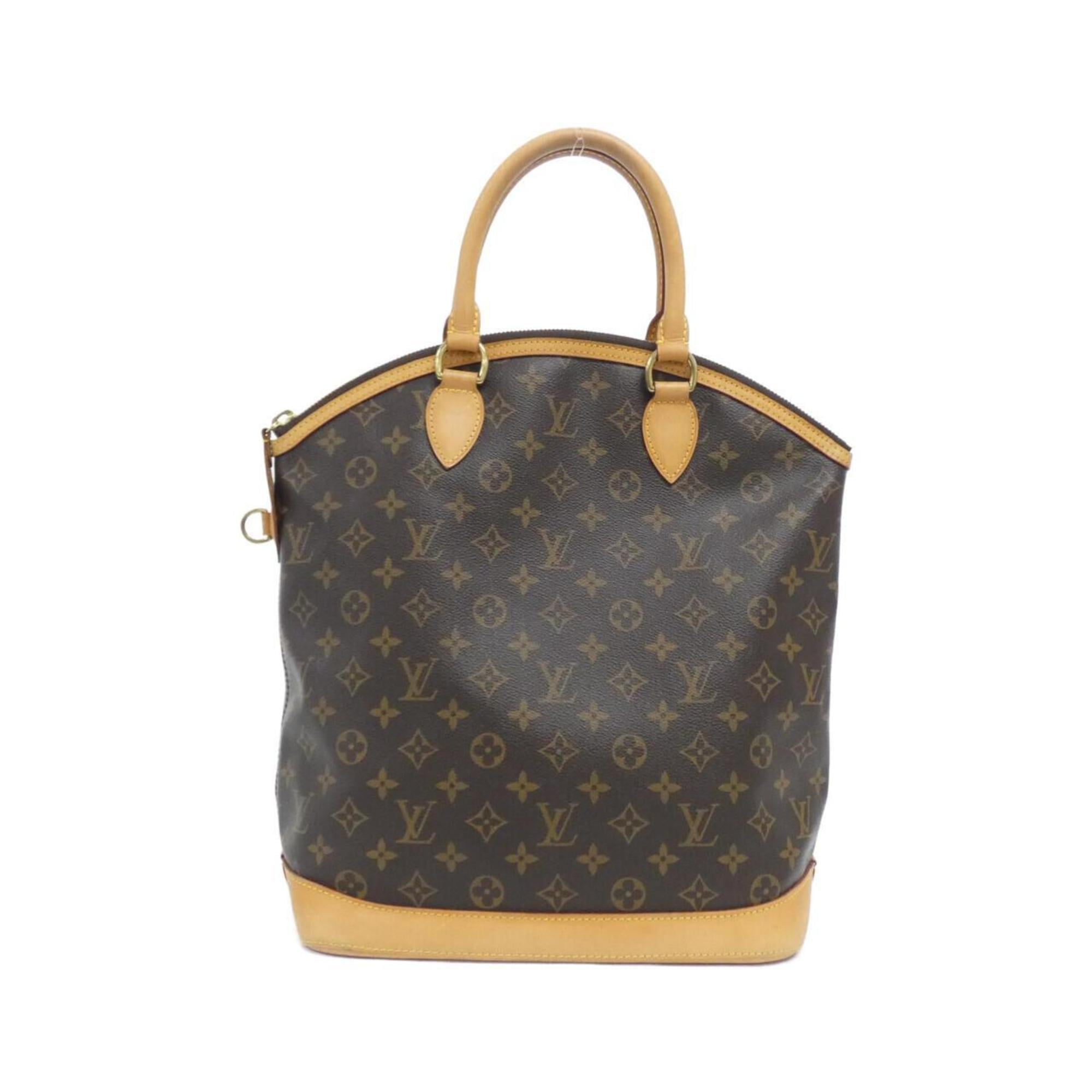 Louis Vuitton Monogram Marron Coated Canvas Handbag (Pre-Owned)