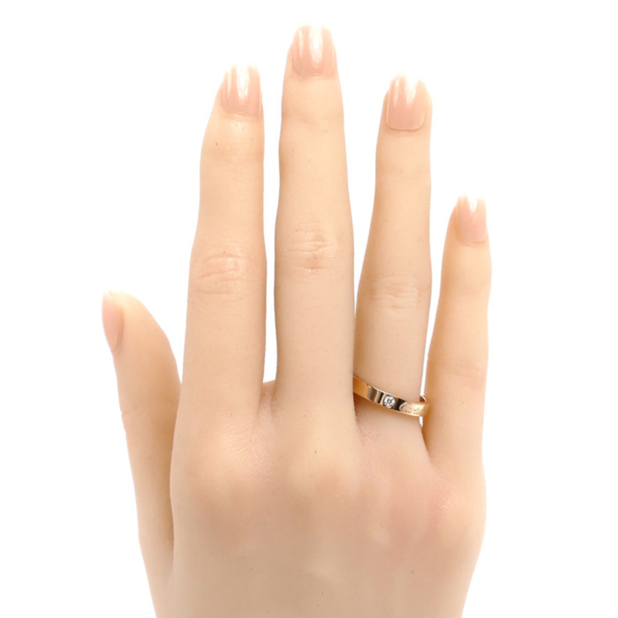 Cartier Pink Gold (18K) Band Ring (Pre-Owned)