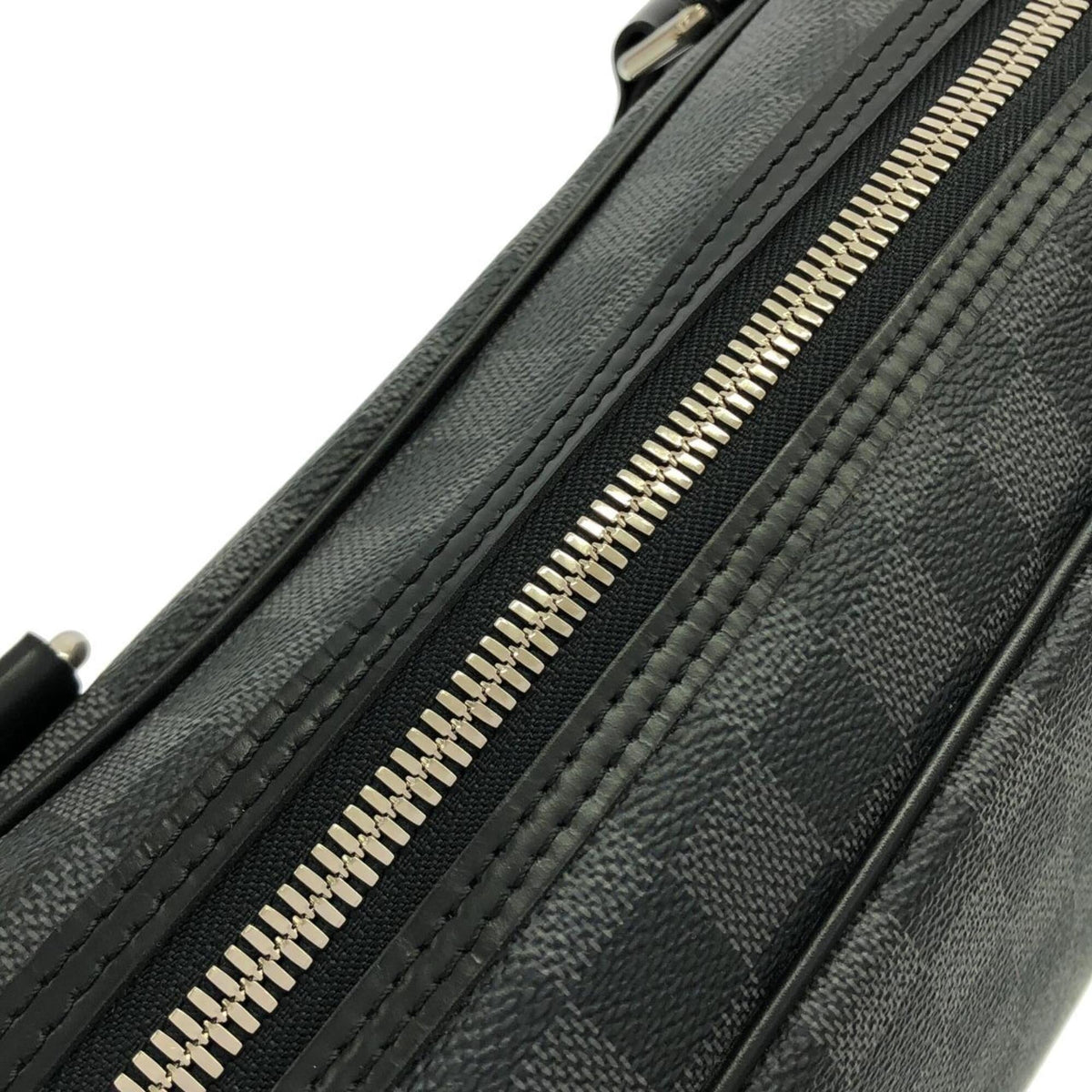 Louis Vuitton Graphite Coated Canvas Handbag (Pre-Owned)
