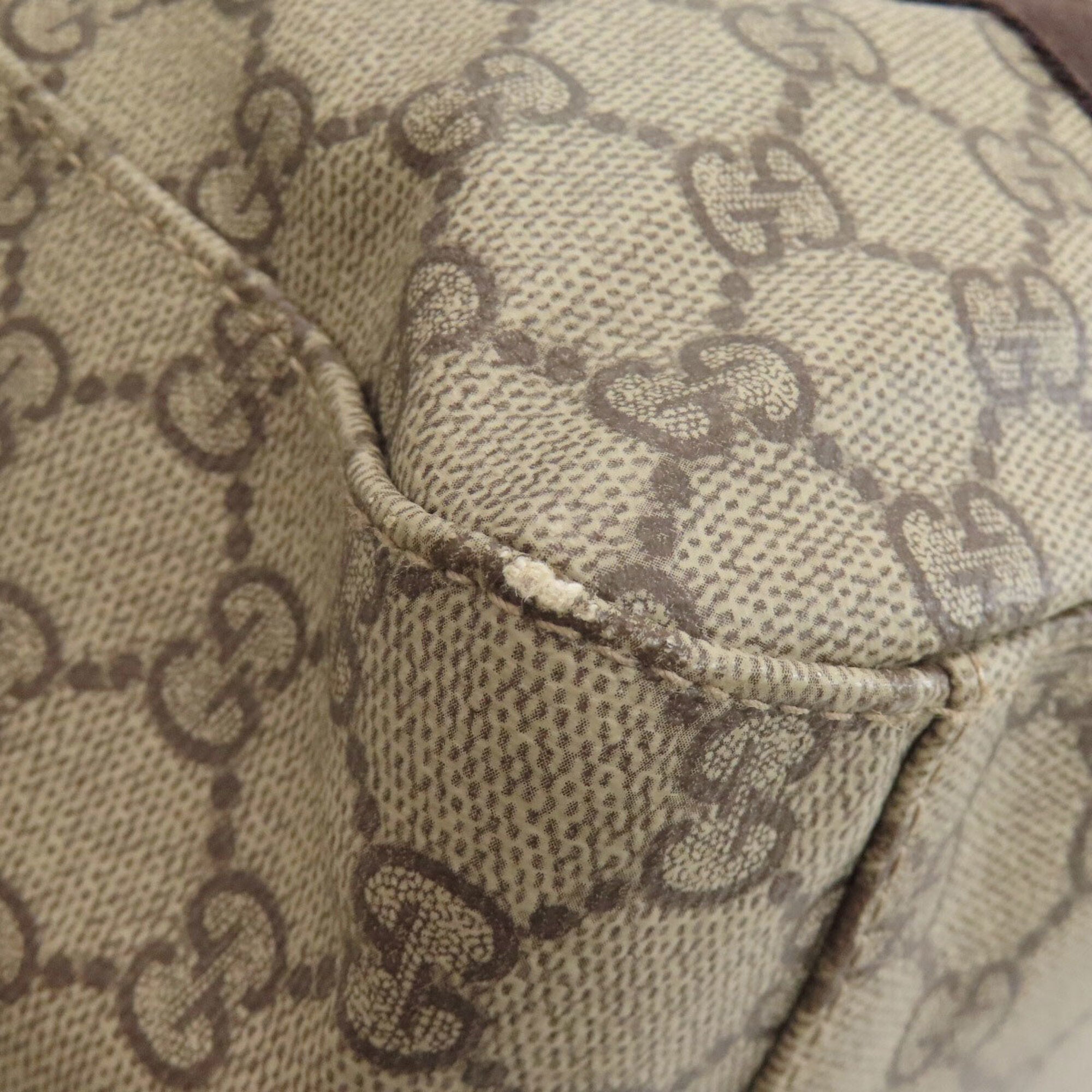Gucci Brown Pvc Tote Bag (Pre-Owned)