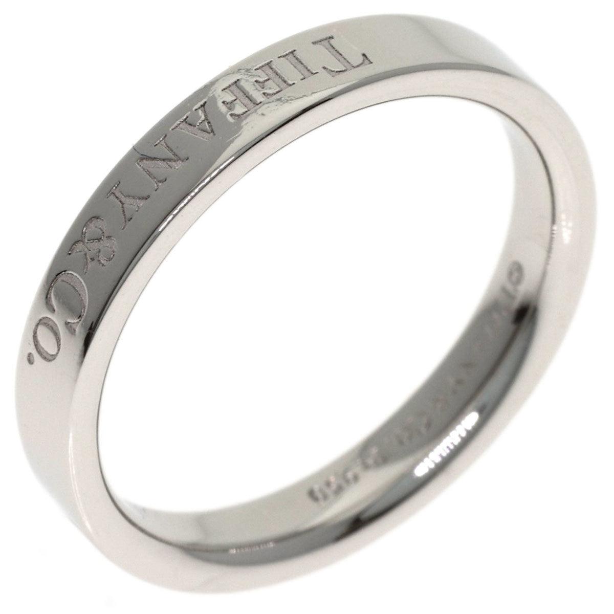 Tiffany Platinum 950 Band Ring (Pre-Owned)
