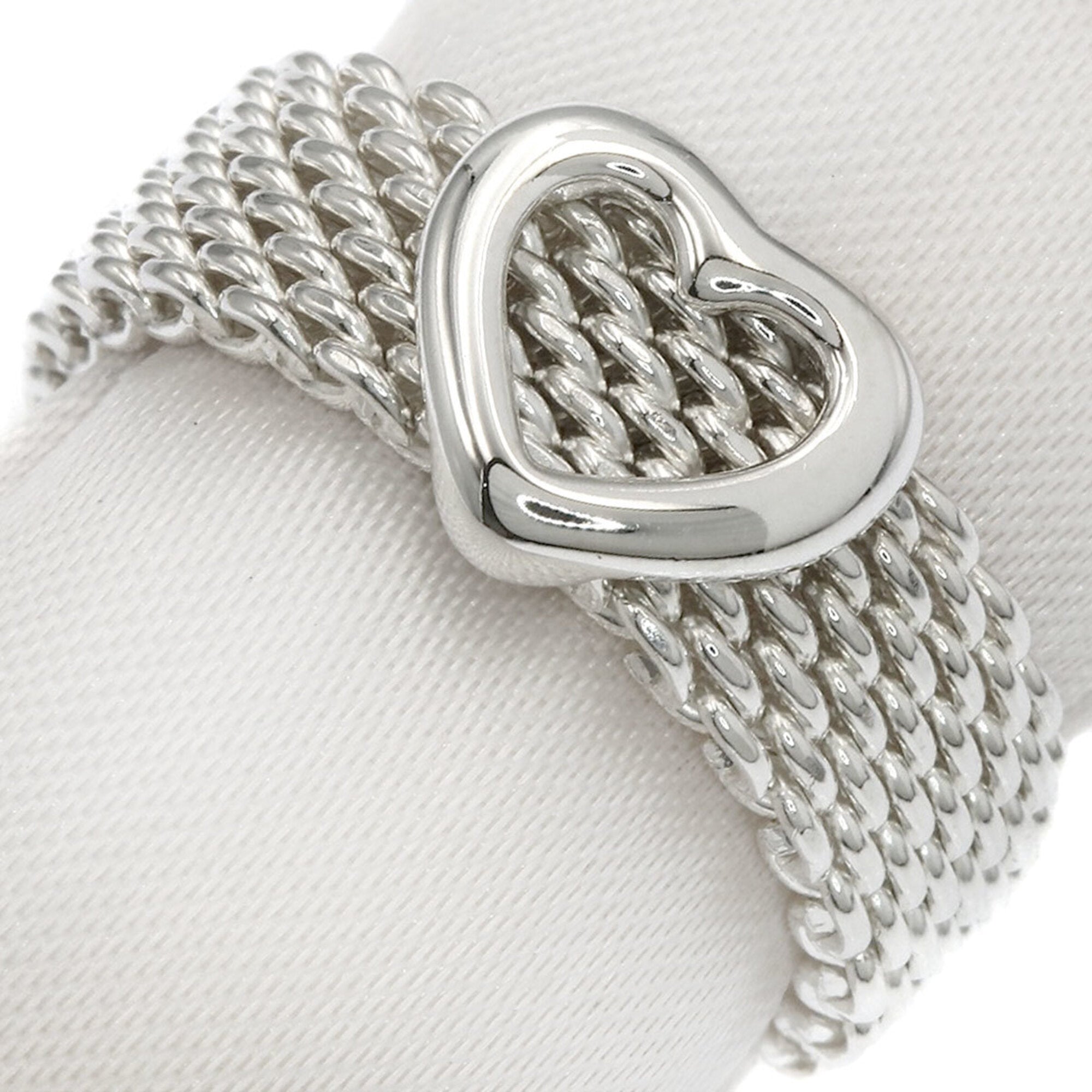 Tiffany Silver Band Ring (Pre-Owned)
