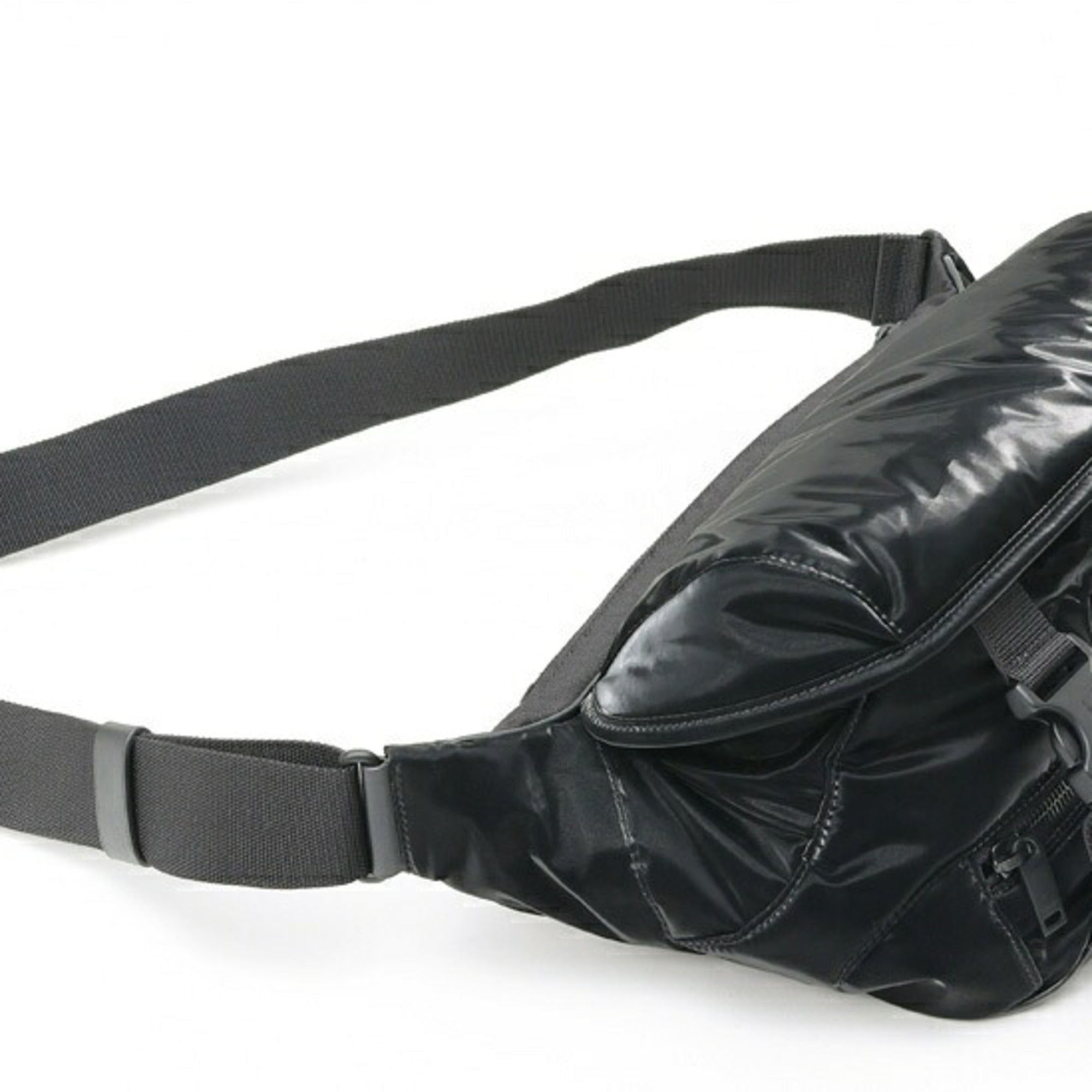 Saint Laurent Black Nylon Sling Bag (Pre-Owned)