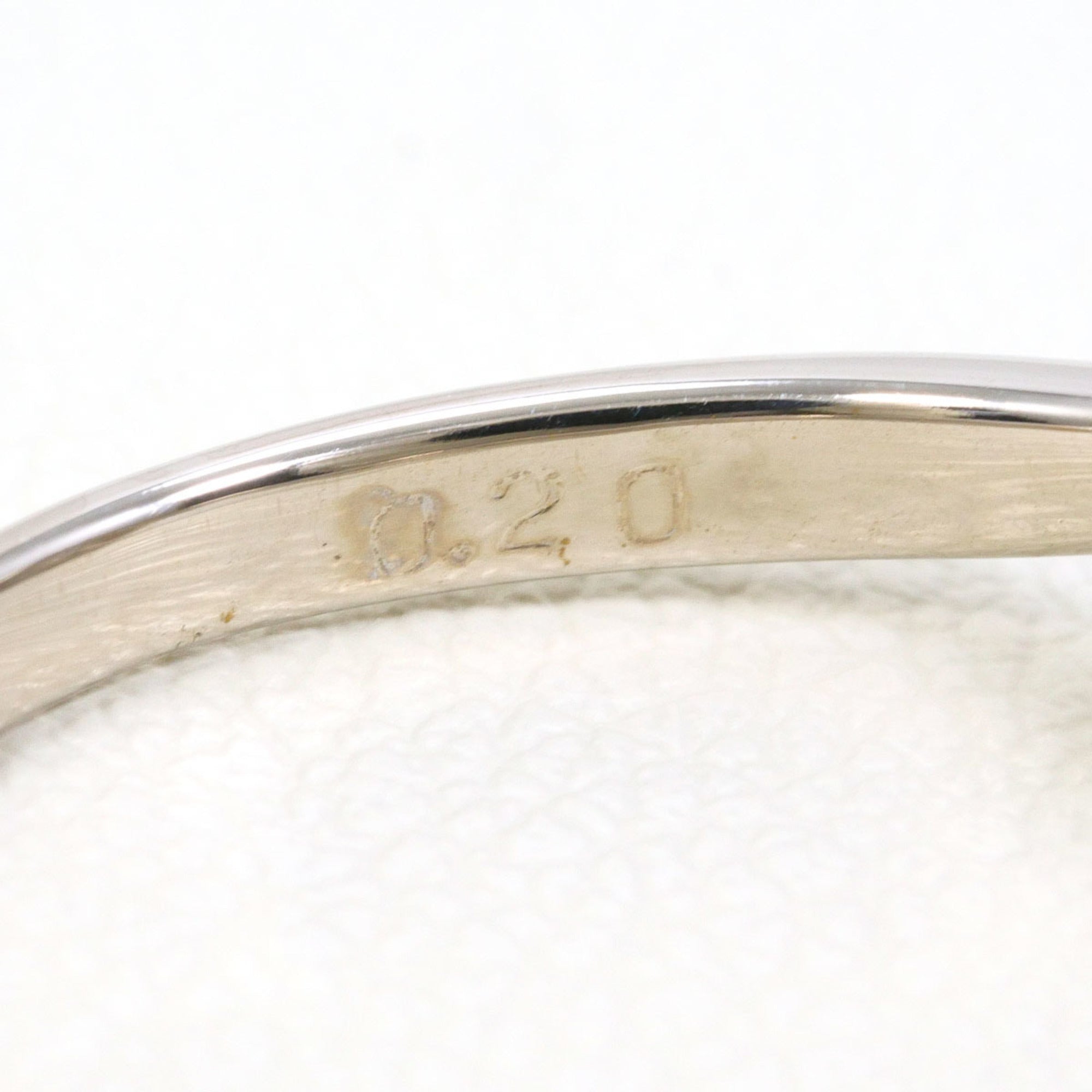 Unbranded White Gold White Gold (18K) Band Ring (Pre-Owned)