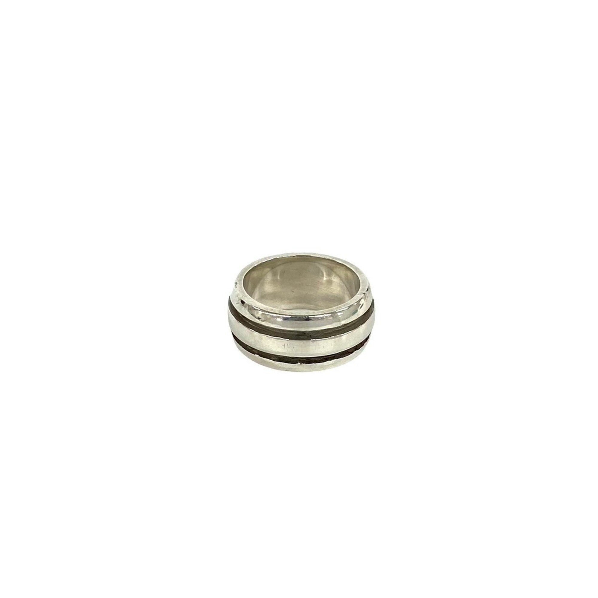 Tiffany Silver Silver 925 Band Ring (Pre-Owned)