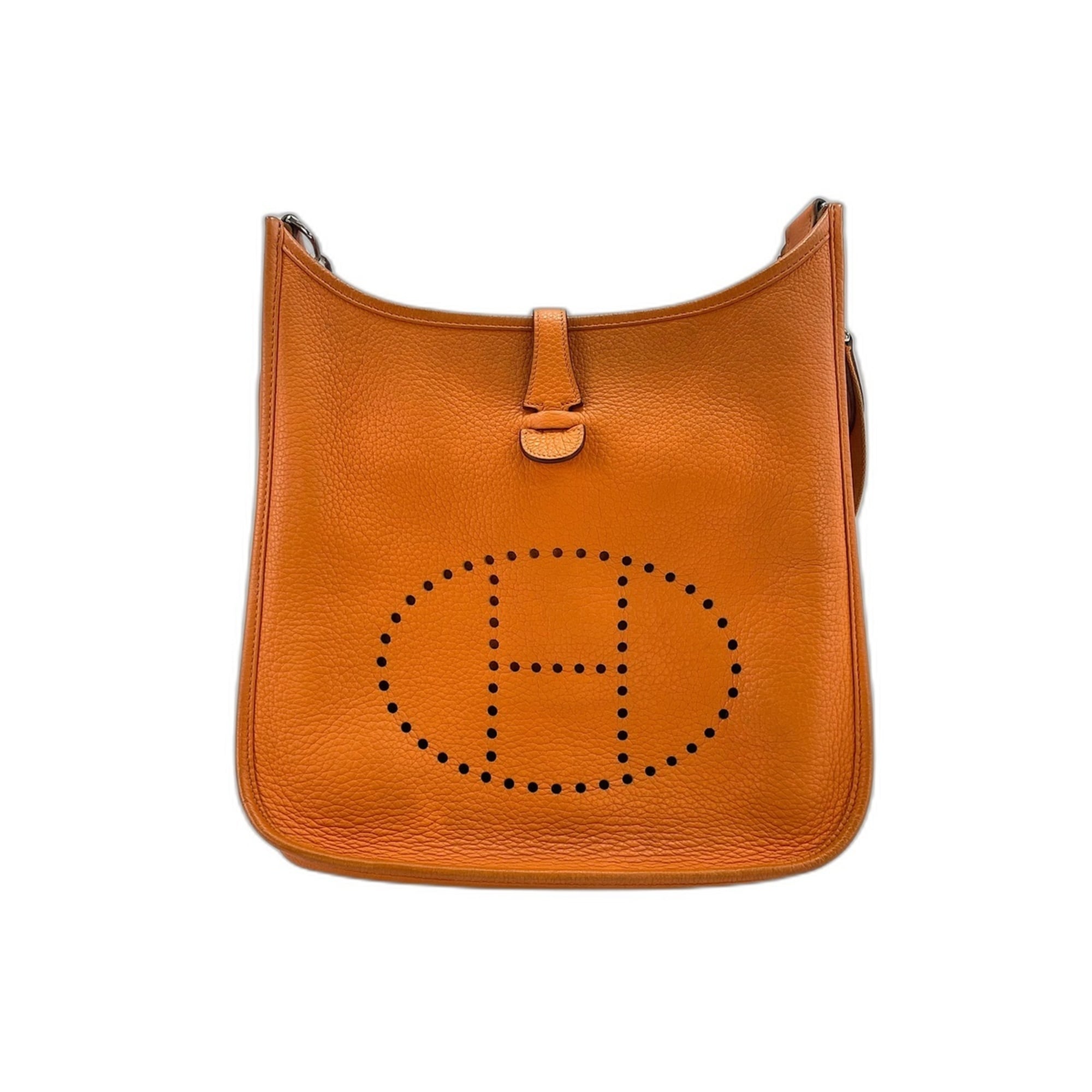 Hermes Orange Shoulder Bag (Pre-Owned)