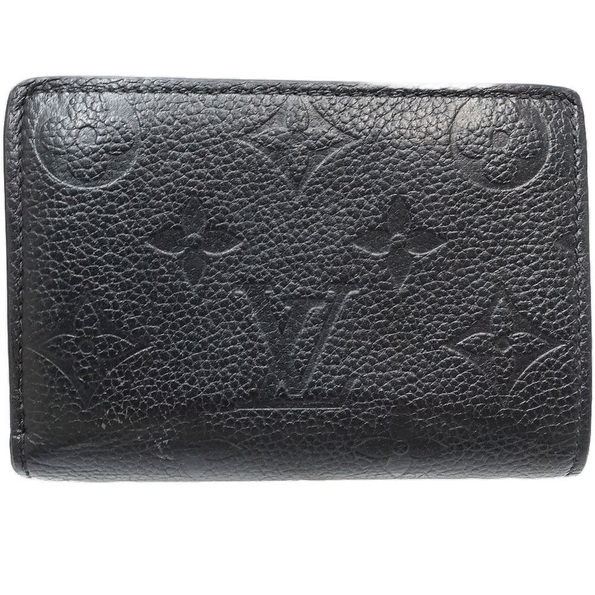 Louis Vuitton Monogram Empreinte Noir Monogram Empreinte Wallet (Bi-Fold) (Pre-Owned)