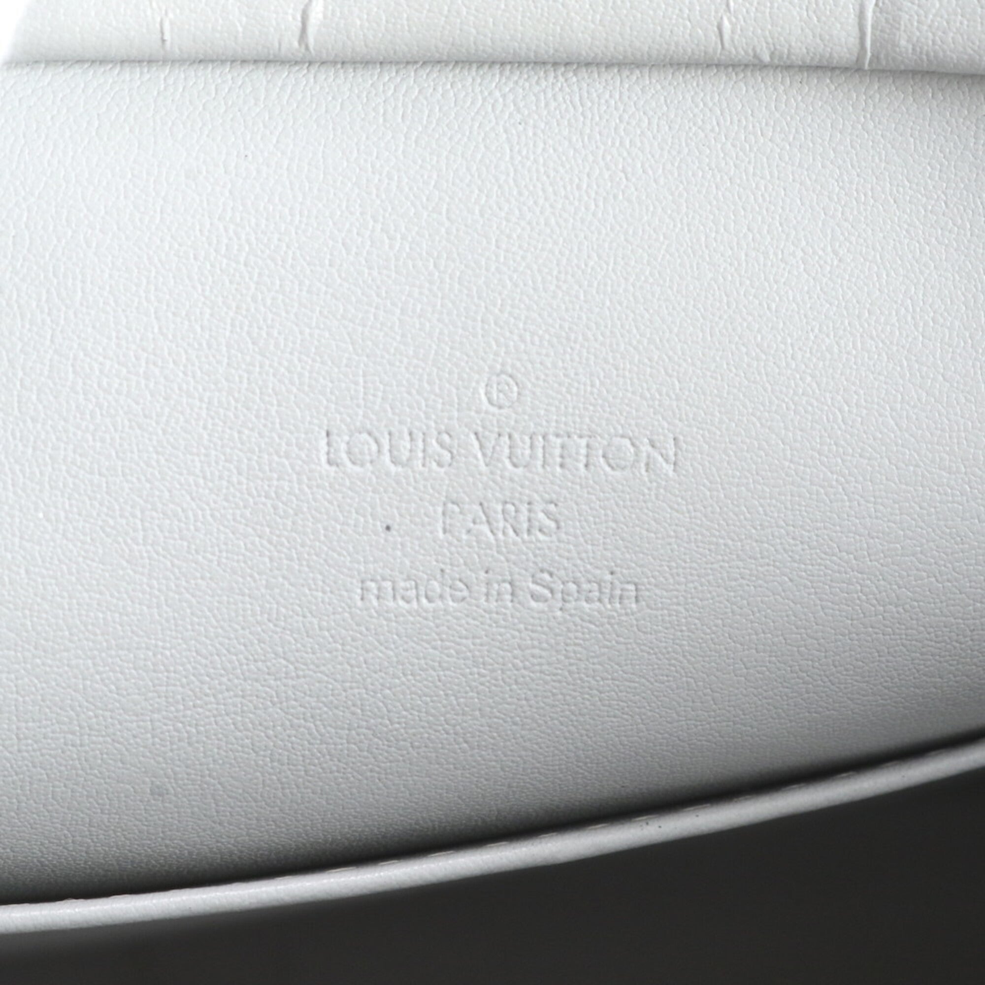 Louis Vuitton Gray Leather Handbag Shoulder Bag Tote Bag (Pre-Owned)