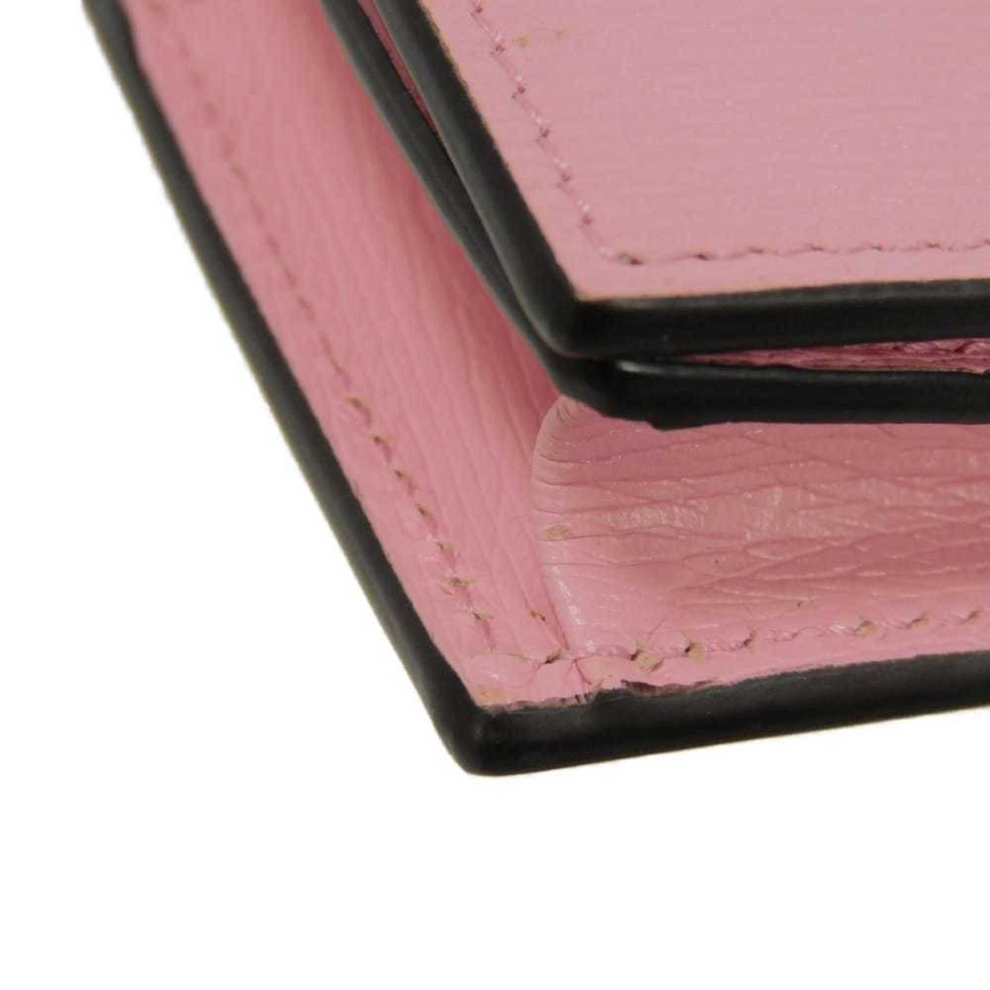 Gucci Light Pink Pink Leather Wallet (Bi-Fold) (Pre-Owned)