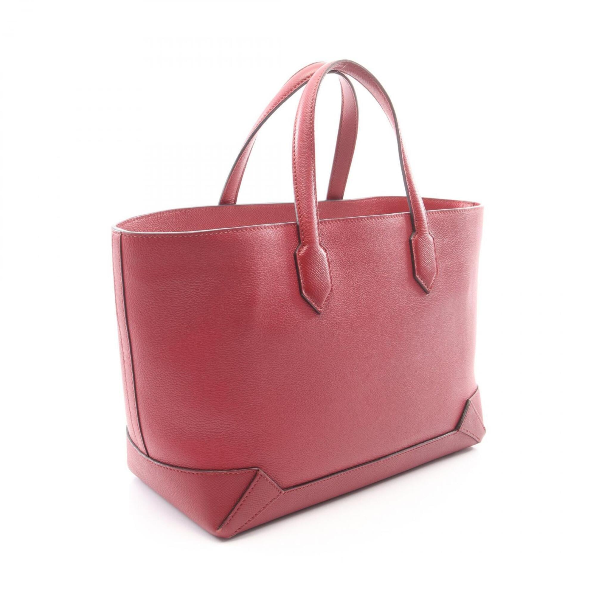 Hermes Bordeaux Evercalf Leather Epsom Leather Handbag (Pre-Owned)