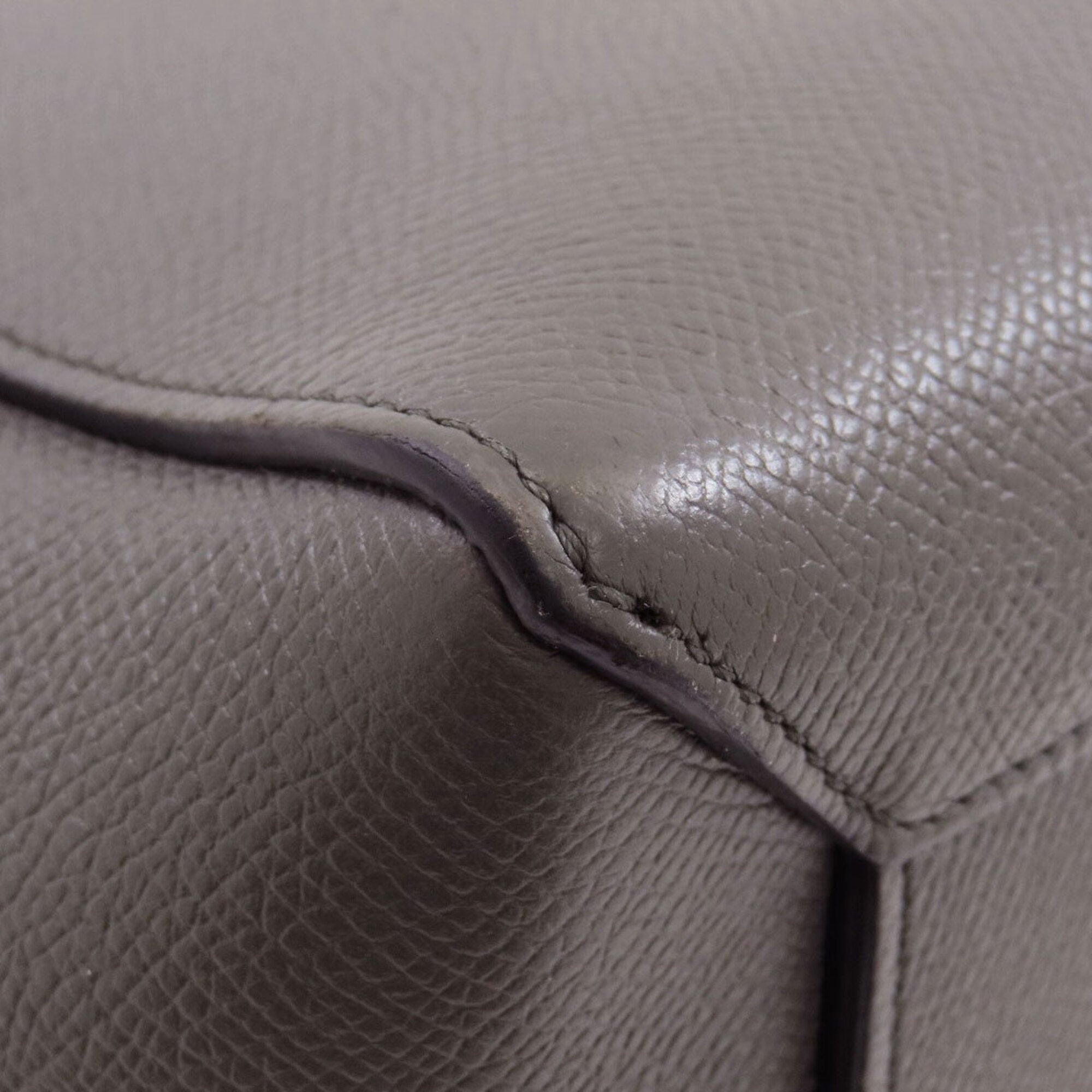 Celine Gray Leather Handbag (Pre-Owned)