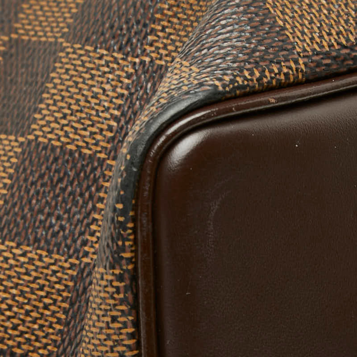 Louis Vuitton Brown Pvc Leather Shoulder Bag Tote Bag (Pre-Owned)