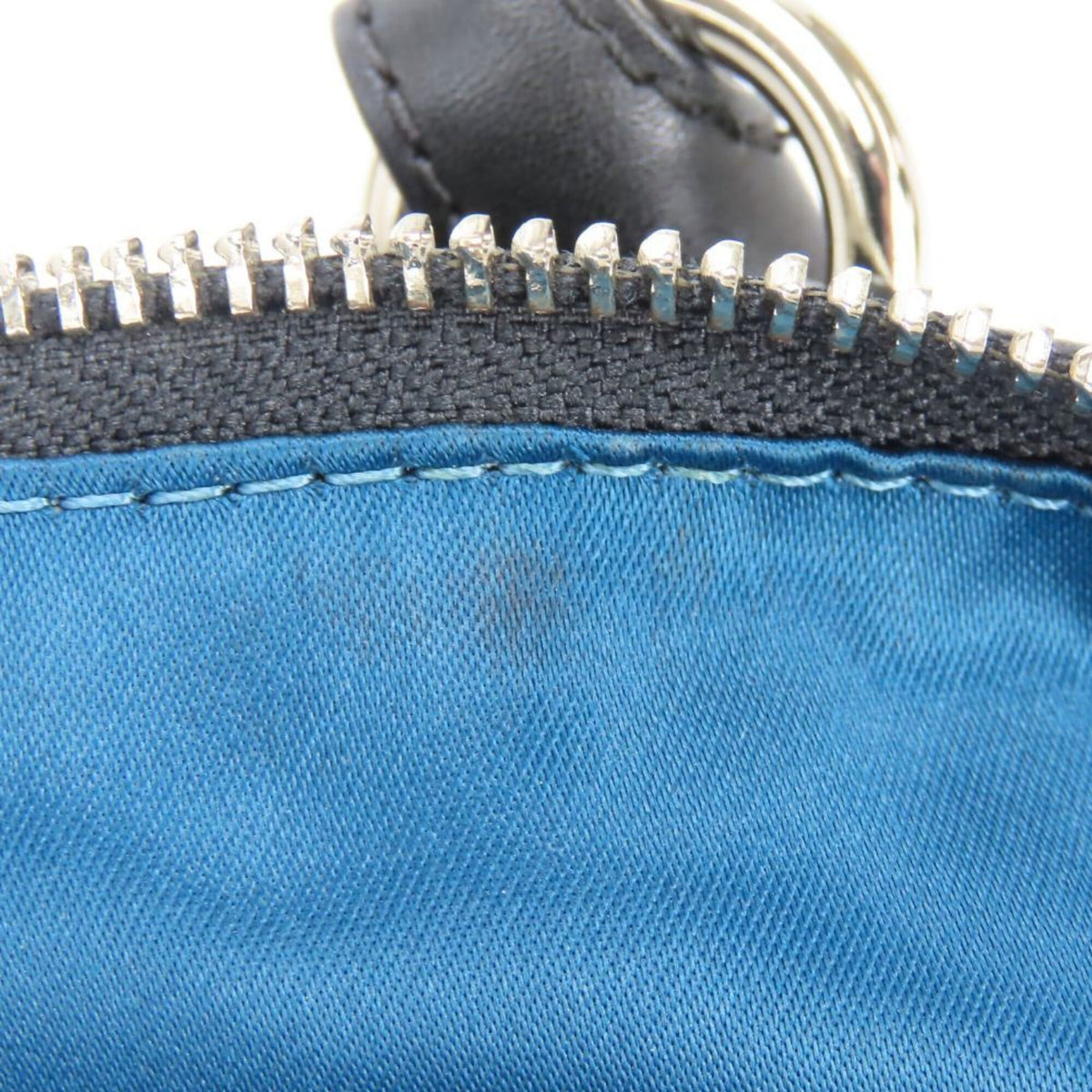 Coach Black Nylon Leather Handbag (Pre-Owned)