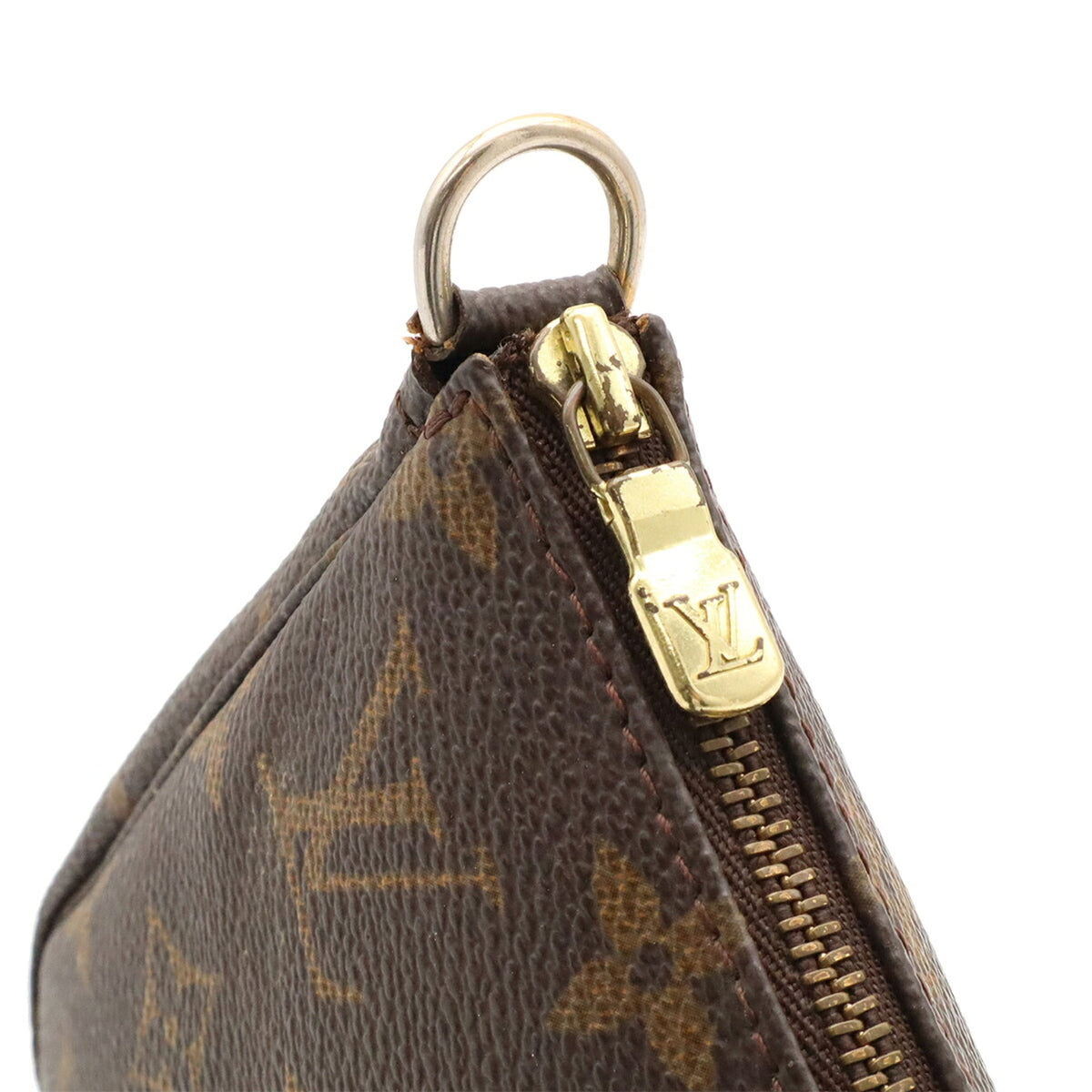 Louis Vuitton Brown Galle Monogram Monogram Handbag Pochette Pouch (Pre-Owned)