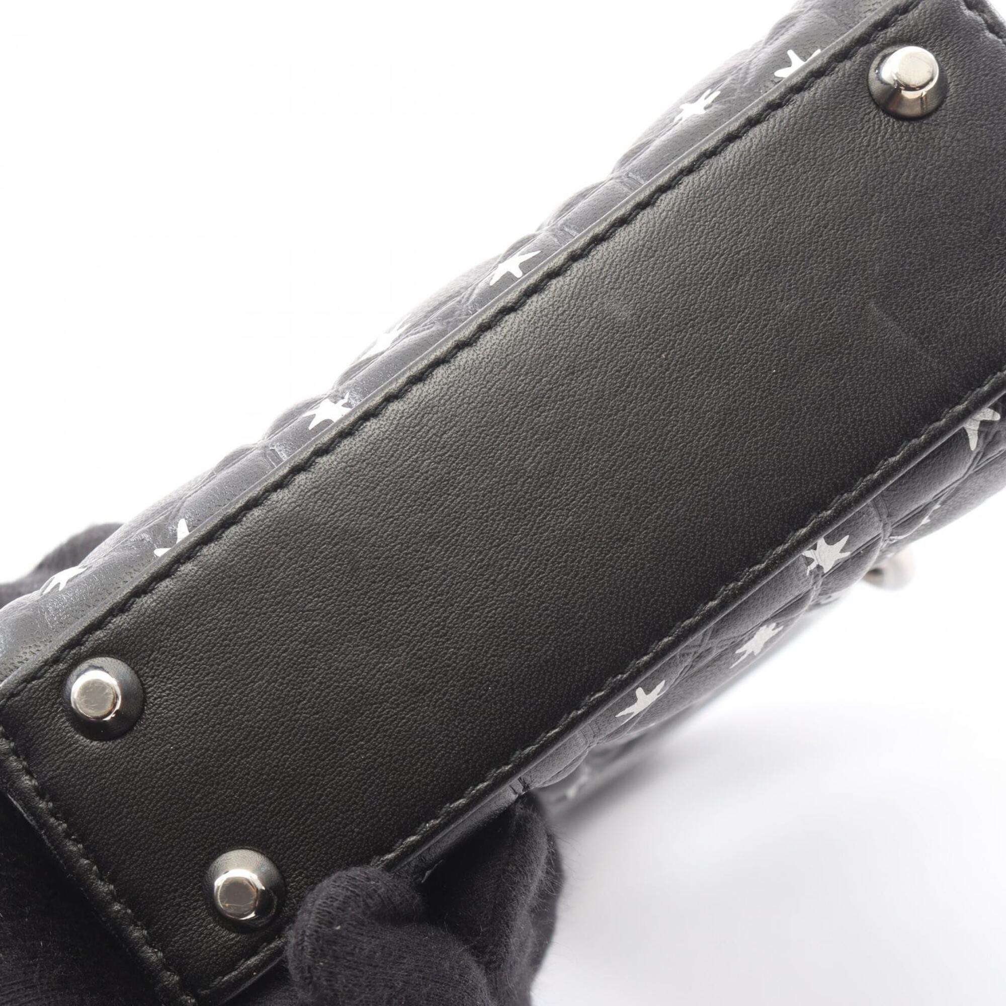 Christian Dior Black Leather Handbag (Pre-Owned)