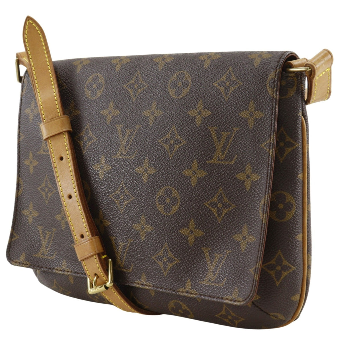 Louis Vuitton Brown Monogram Monogram Shoulder Bag (Pre-Owned)