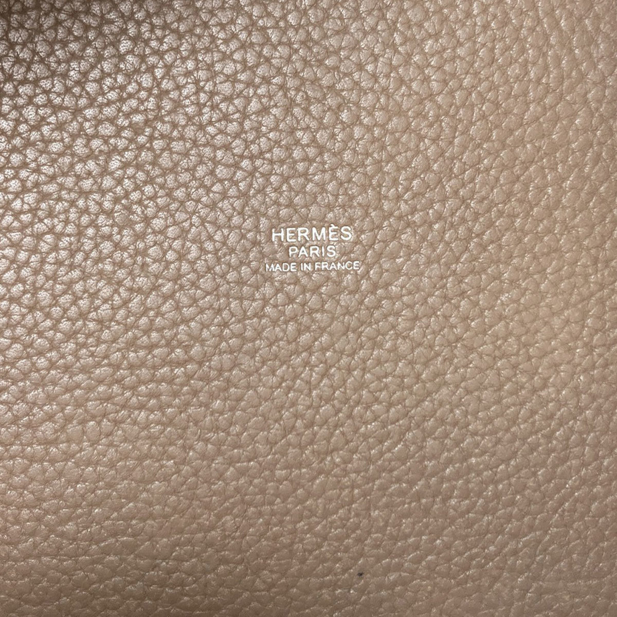 Hermes Picotin Etoupe Gray Handbag (Pre-Owned)