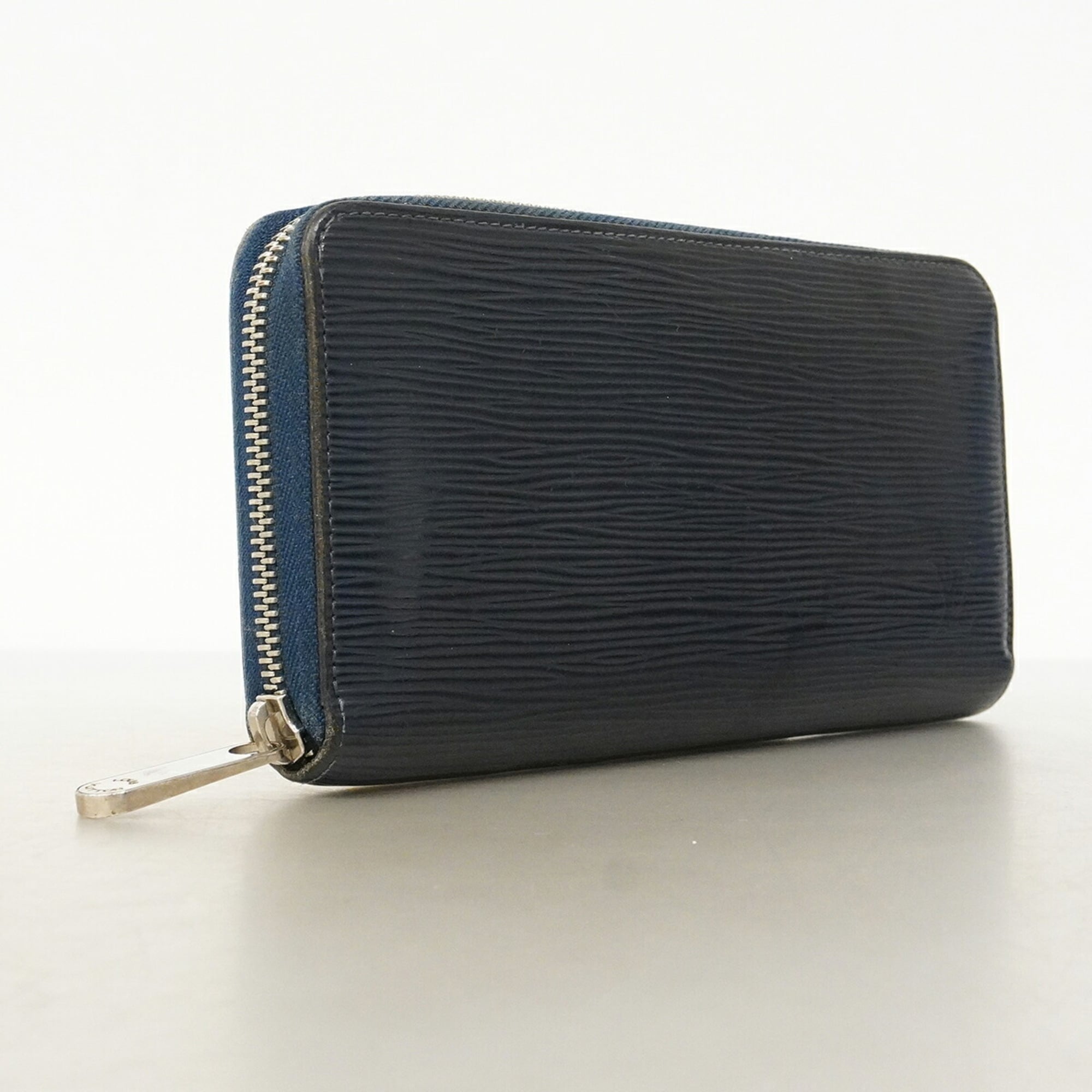 Louis Vuitton Navy Long Wallet (Bi-Fold) (Pre-Owned)