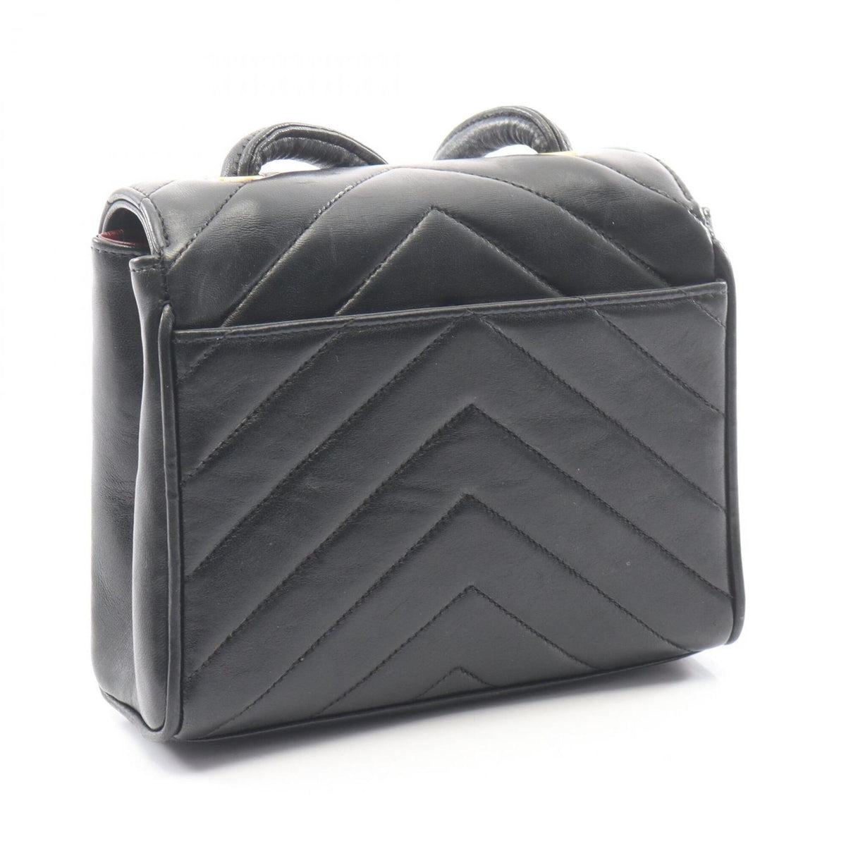 Chanel Black Handbag Shoulder Bag (Pre-Owned)